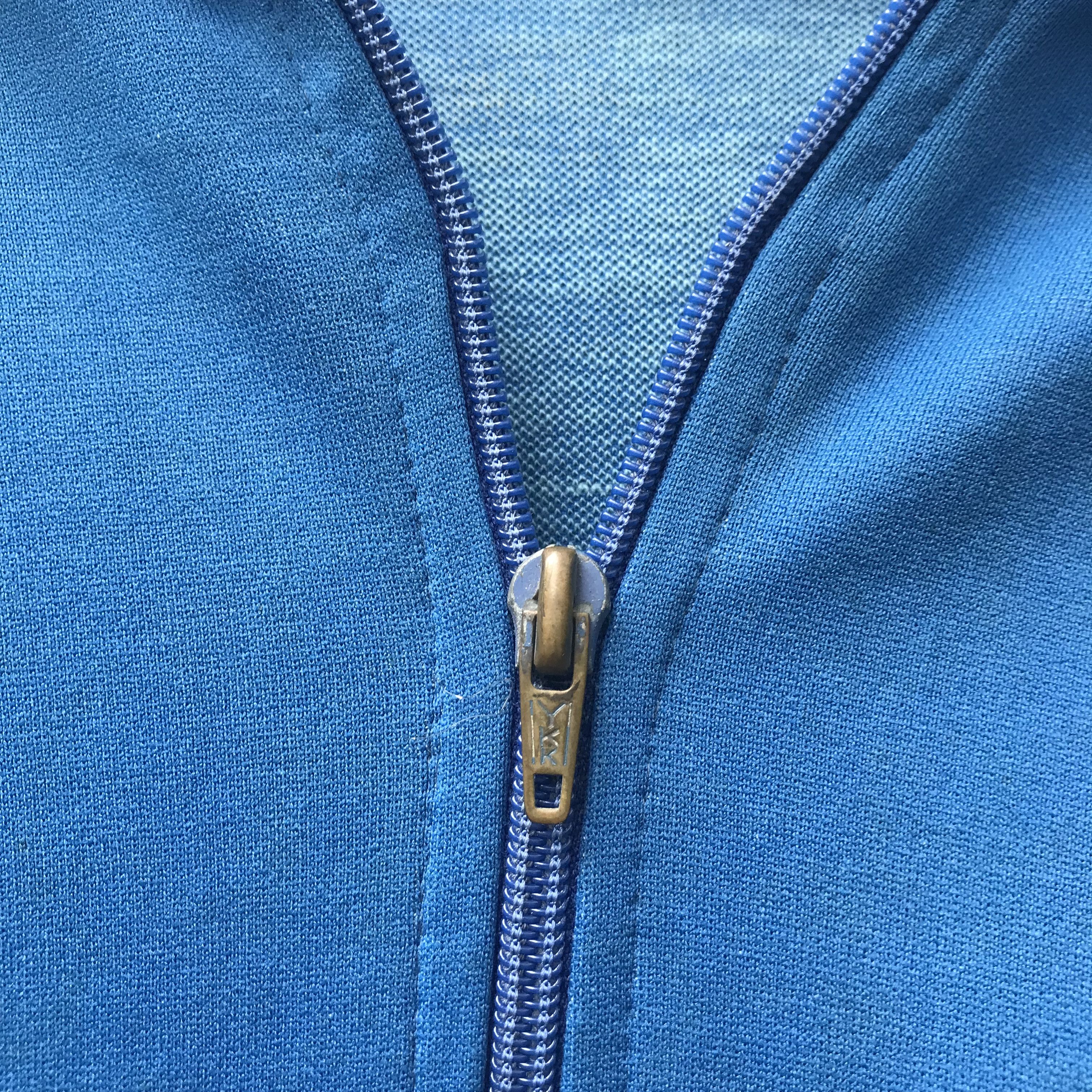 Adidas Vintage adidas Classic peacock Blue Tracktop jacket Size M Size US M / EU 48-50 / 2 - 4 Thumbnail