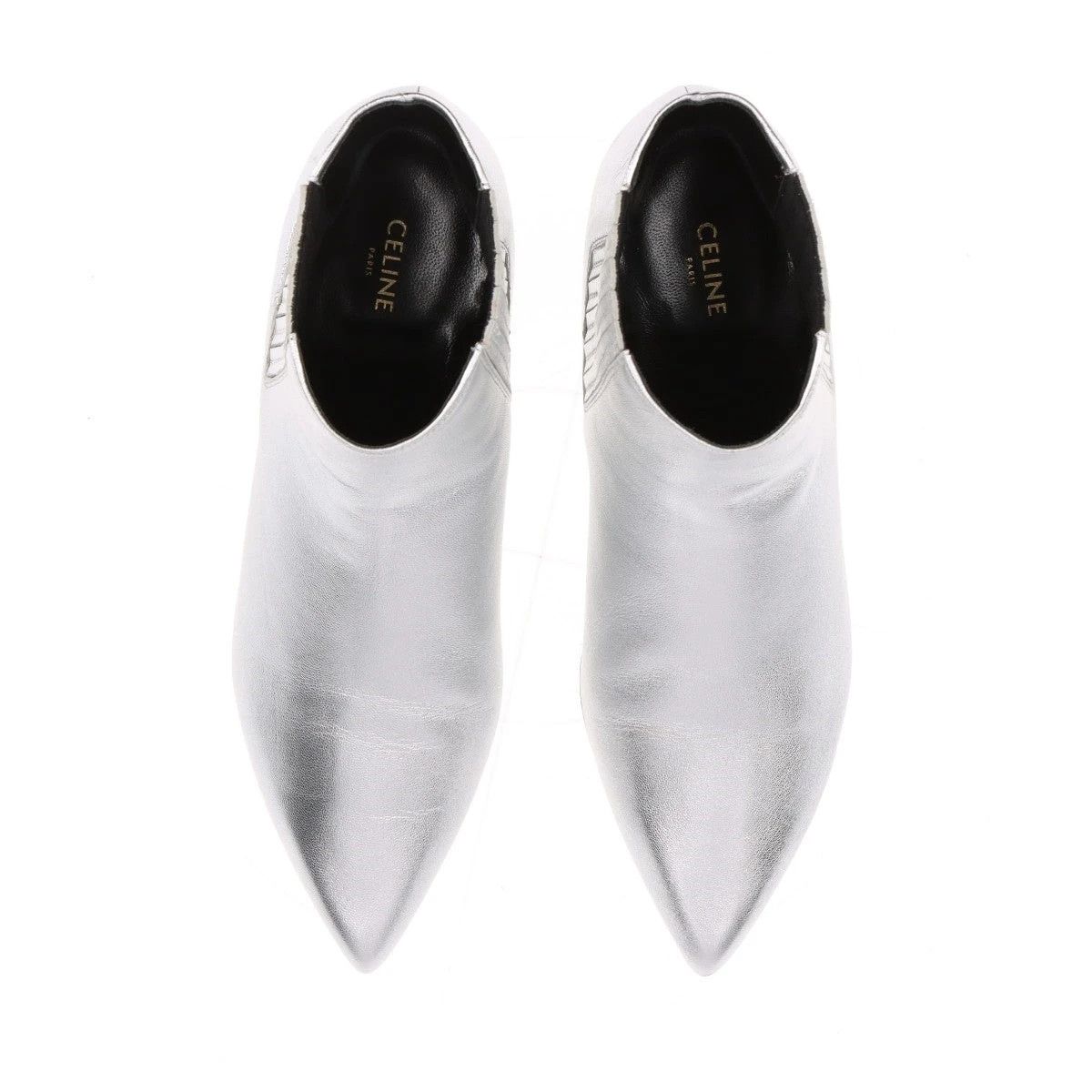 Celine o1y0725 Ankle Boots in Silver Size US 10 / IT 40 - 5 Thumbnail