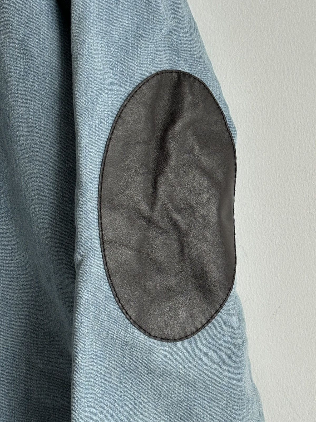 Maison Margiela Maison Margiela | FW2016 Leather-Paneled Pullover Sweatshirt Size US M / EU 48-50 / 2 - 4 Thumbnail