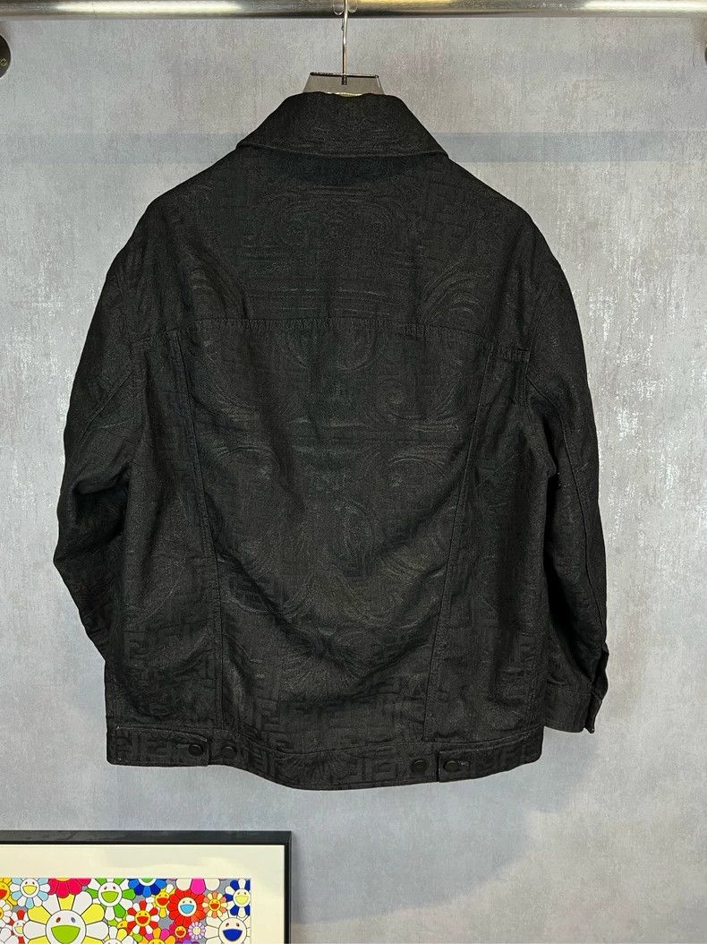 Versace Versace The old flower is full of logo denim jacket and ja Size US M / EU 48-50 / 2 - 2 Thumbnail