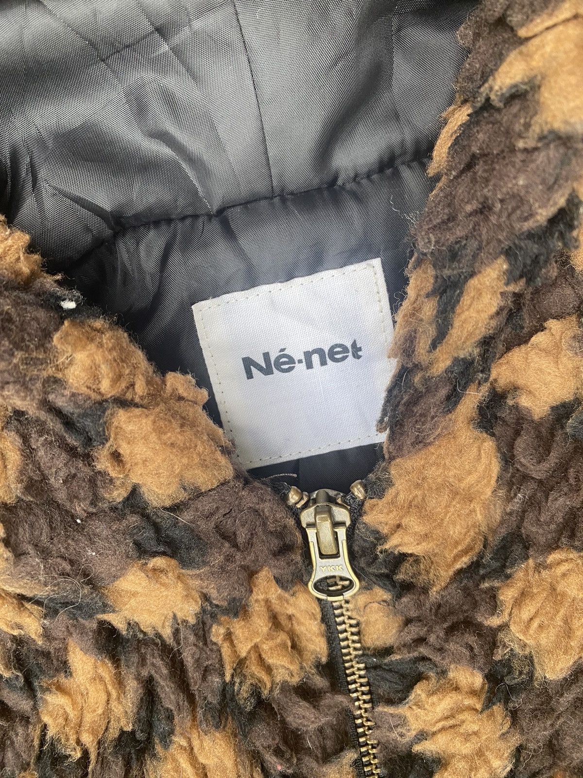 Ne-Net Ne-net Bear Deep Pile Sherpa Hoodies Jacket Size M / US 6-8 / IT 42-44 - 9 Thumbnail