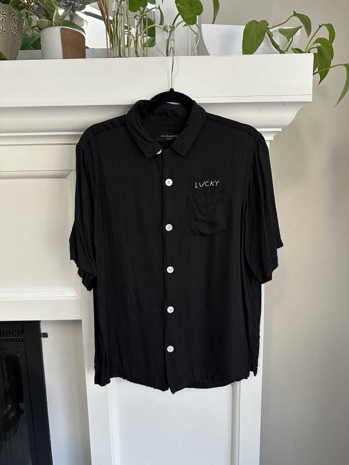 Allsaints Lucky Ss Shirt Allsaints Black Size US XS / EU 42 / 0 - 1 Thumbnail