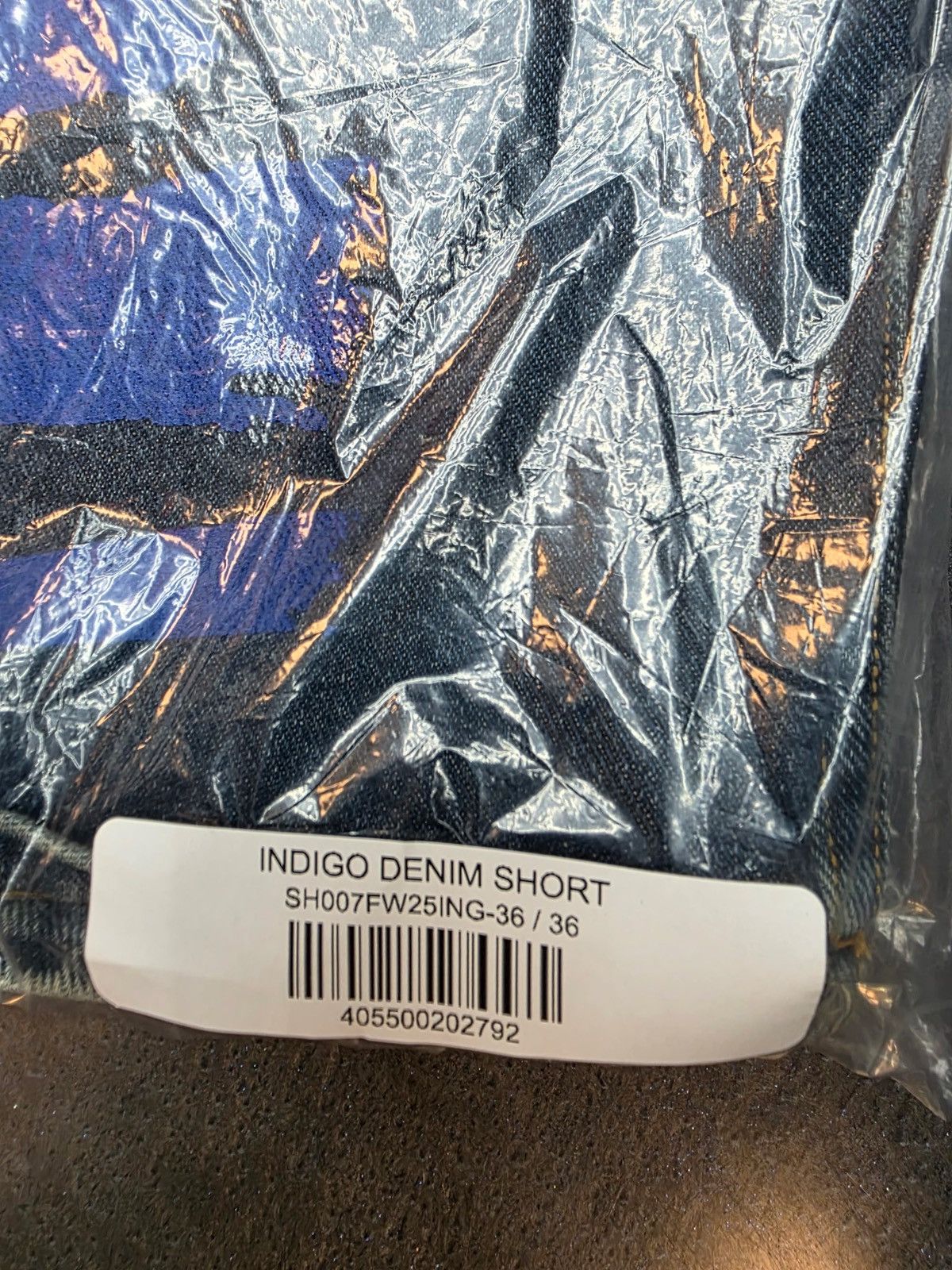 Sp5der Sp5der Indigo Beluga Denim Shorts Size US 36 / EU 52 - 6 Thumbnail