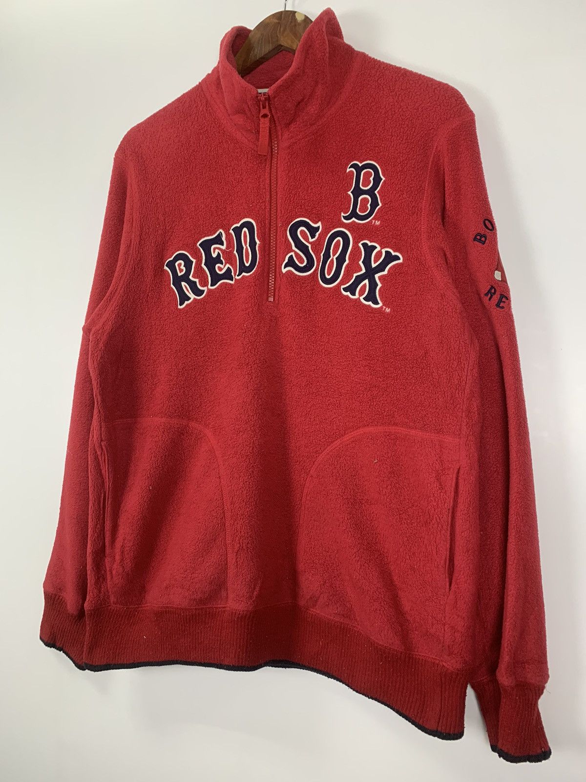 NFL × Uniqlo Boston Red Sox Uniqlo Sweater Size US XL / EU 56 / 4 - 4 Thumbnail