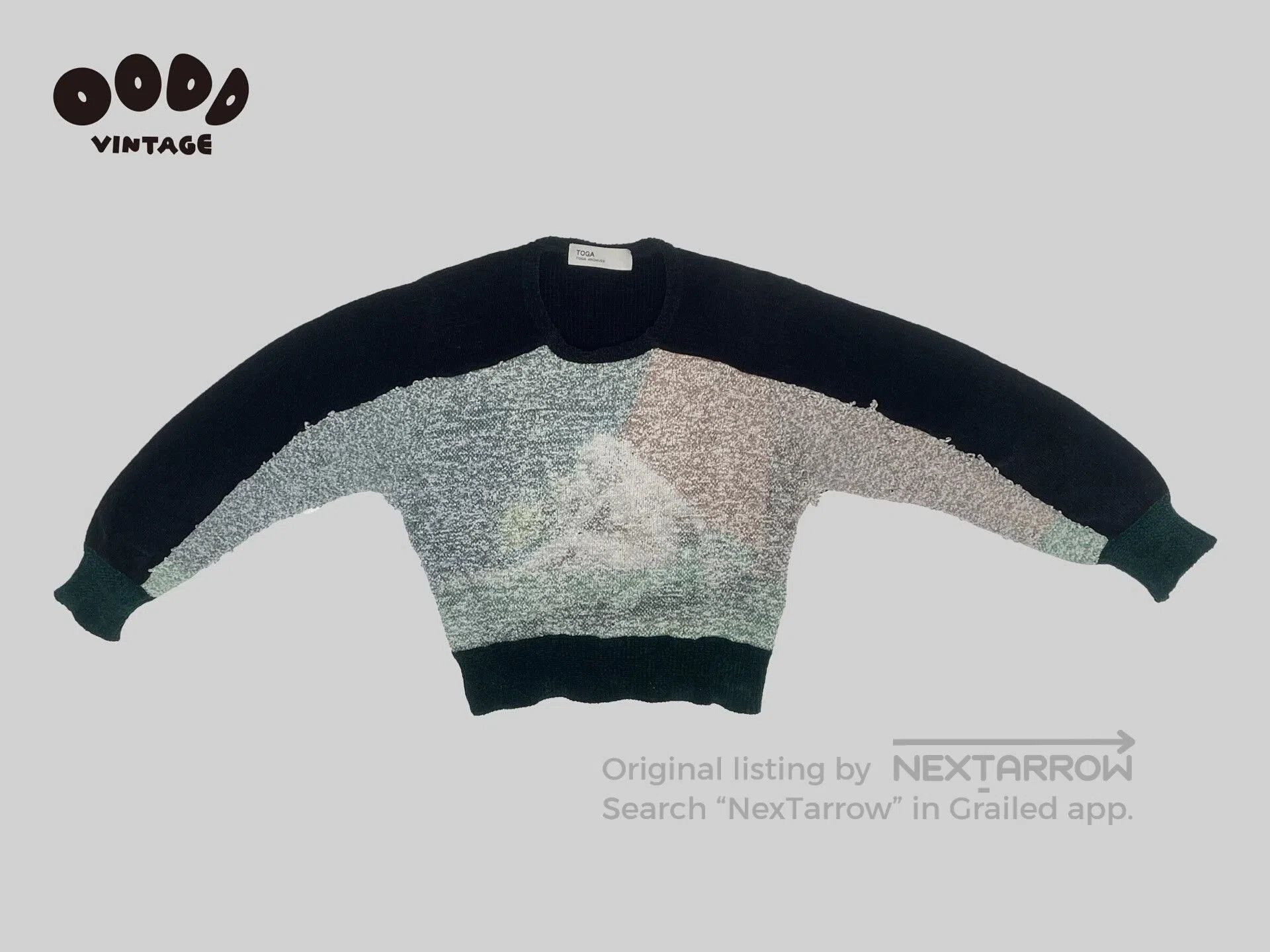 Toga Toga Archives Art Knit Sweater. Size M / US 6-8 / IT 42-44 - 3 Thumbnail