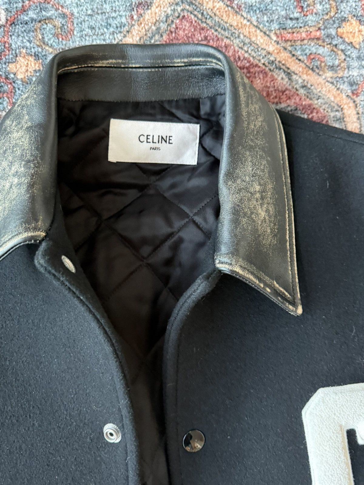 Celine Teddy Jacket in Wool Felt Size US L / EU 52-54 / 3 - 3 Thumbnail