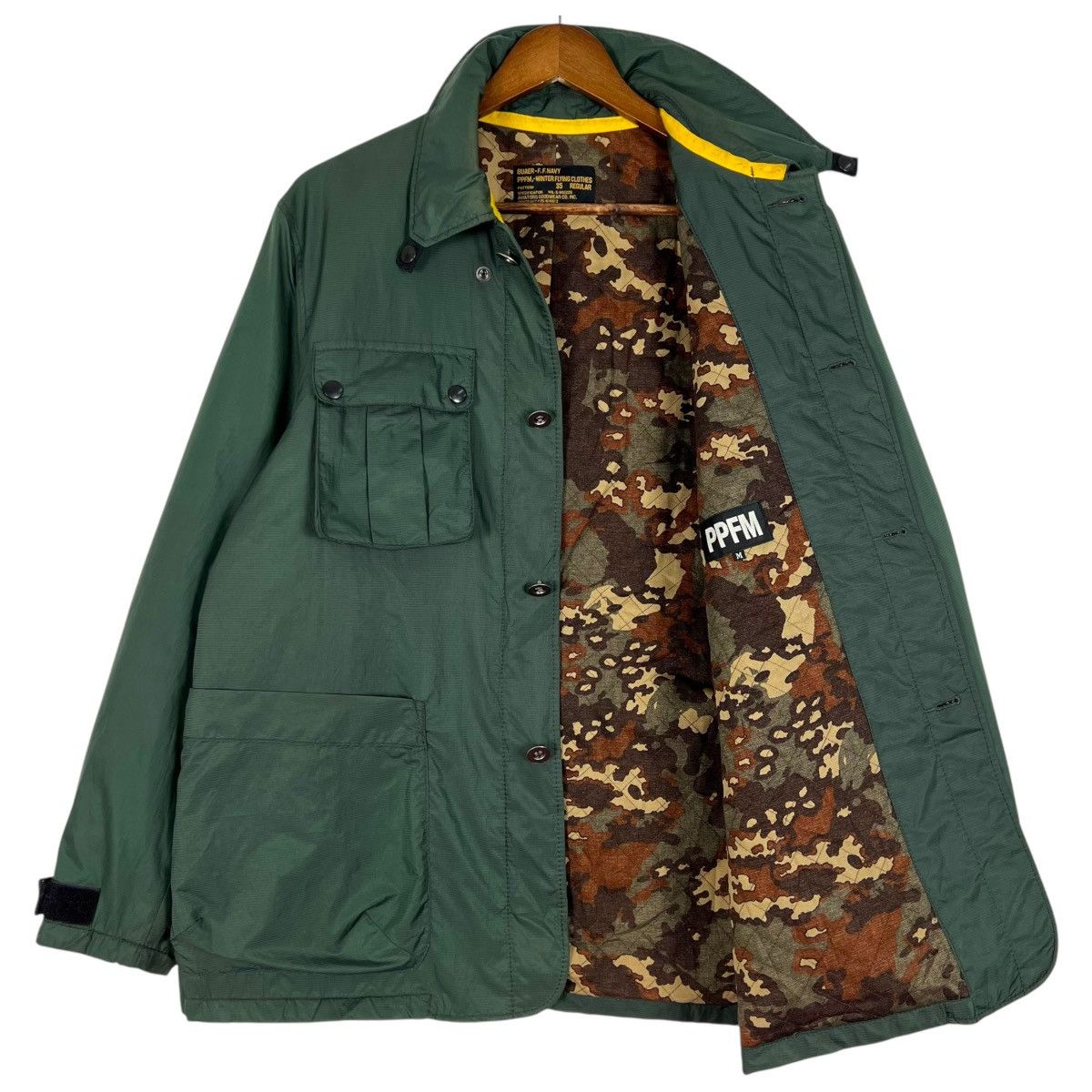 PPFM VINTAGE PPFM CAMOFLAGE MILITARY JACKET Size US M / EU 48-50 / 2 - 1 Thumbnail