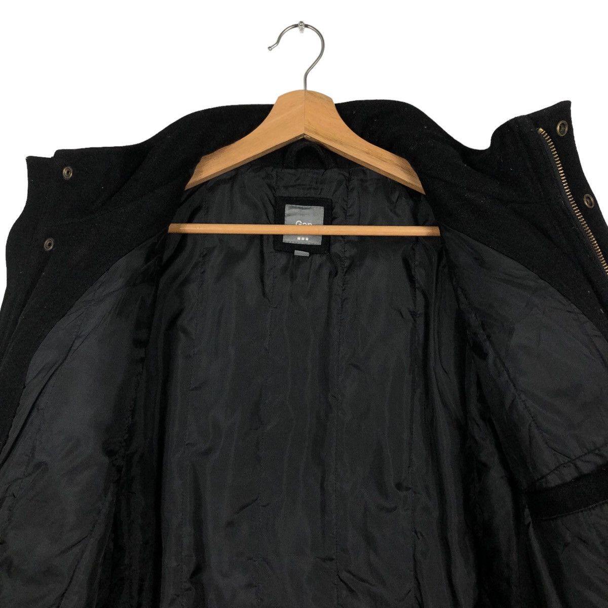 Japanese Brand 🔥90’s Wool Biker Jacket Cargo Inspector Multi Pocket Gap Size US XL / EU 56 / 4 - 10 Thumbnail