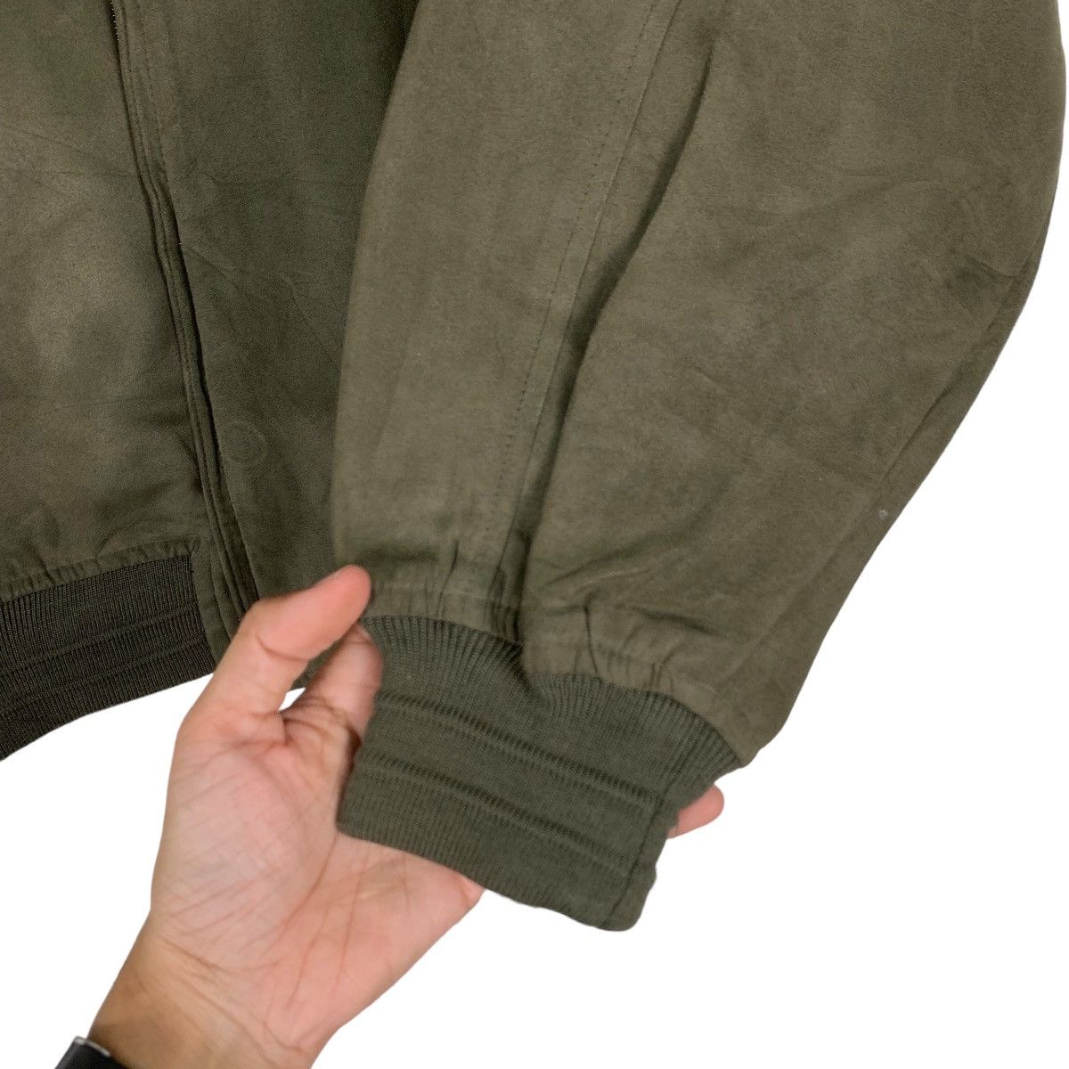 Gianni Valentino GIANNI VALENTINO Olive Green Casual Jacket #1141-C52 Size US M / EU 48-50 / 2 - 13 Thumbnail