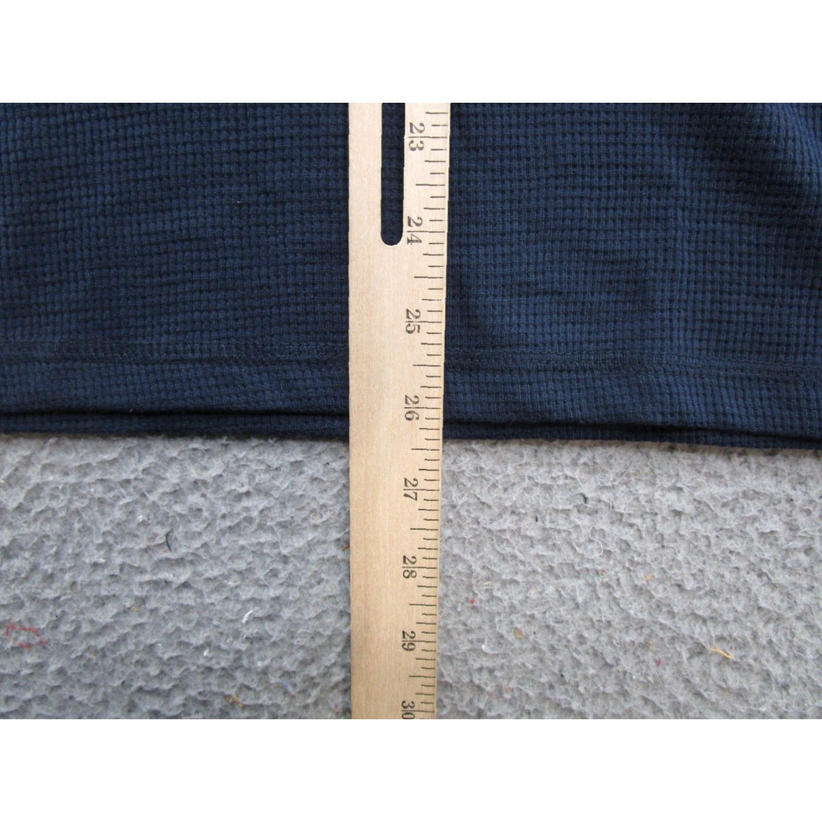 Aeropostale Aeropostale Mens Blue Wool Thermal Undershirt Knit Crew Neck T-Shirt Sleepwear Size S New Size US S / EU 44-46 / 1 - 6 Thumbnail