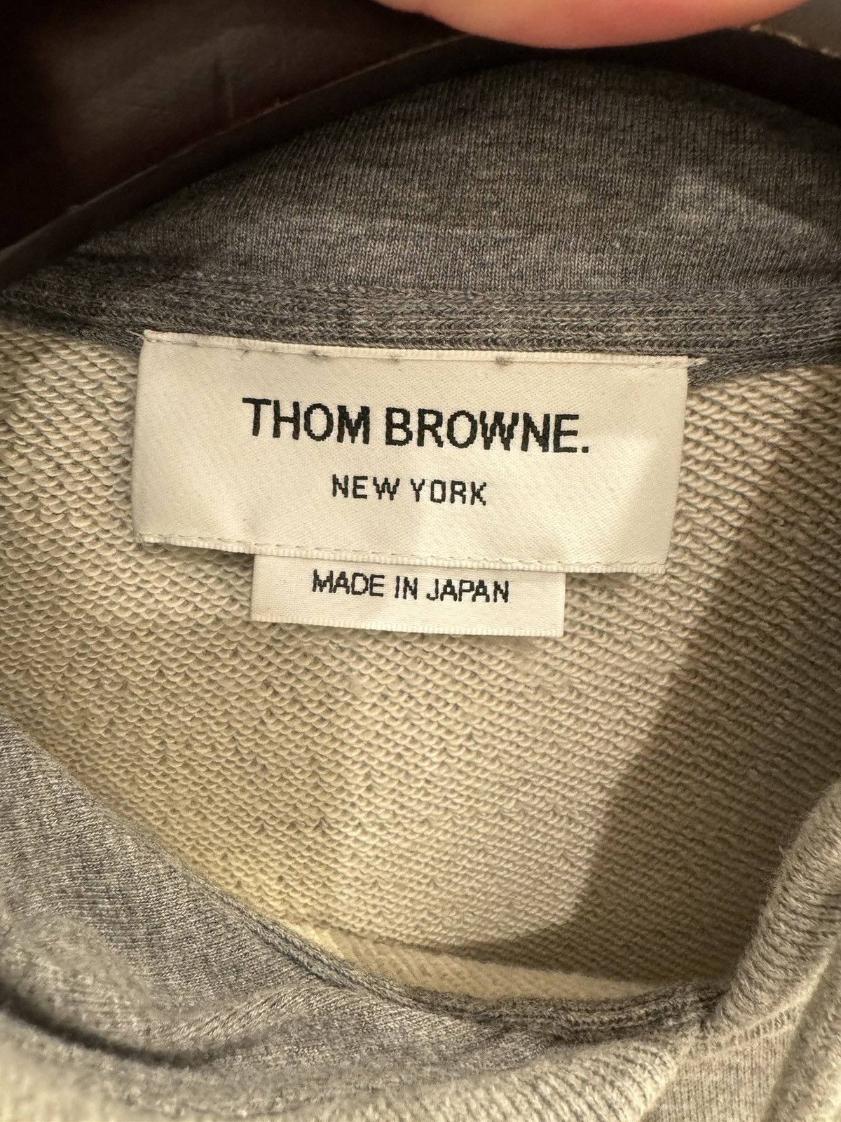 Thom Browne Thom Browne Mixed Grey 4-Bar Hoodie Size US M / EU 48-50 / 2 - 6 Thumbnail