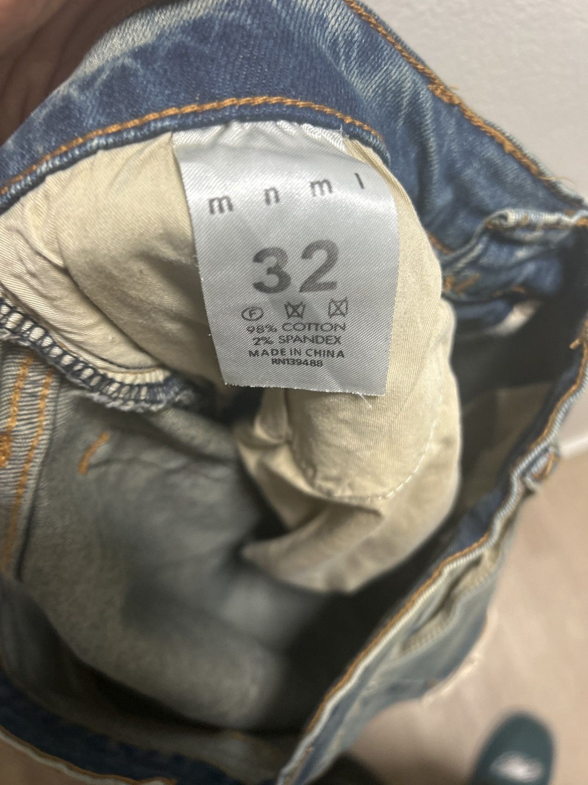 MNML Cargo Pocket Flared Denim Size US 32 / EU 48 - 8 Thumbnail