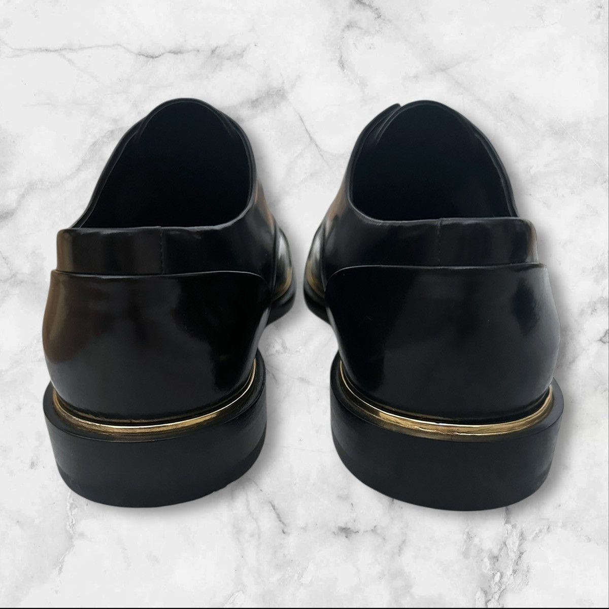 Louis Vuitton LV Premium Gold Line Dress Shoes Size US 9.5 / EU 42-43 - 7 Thumbnail