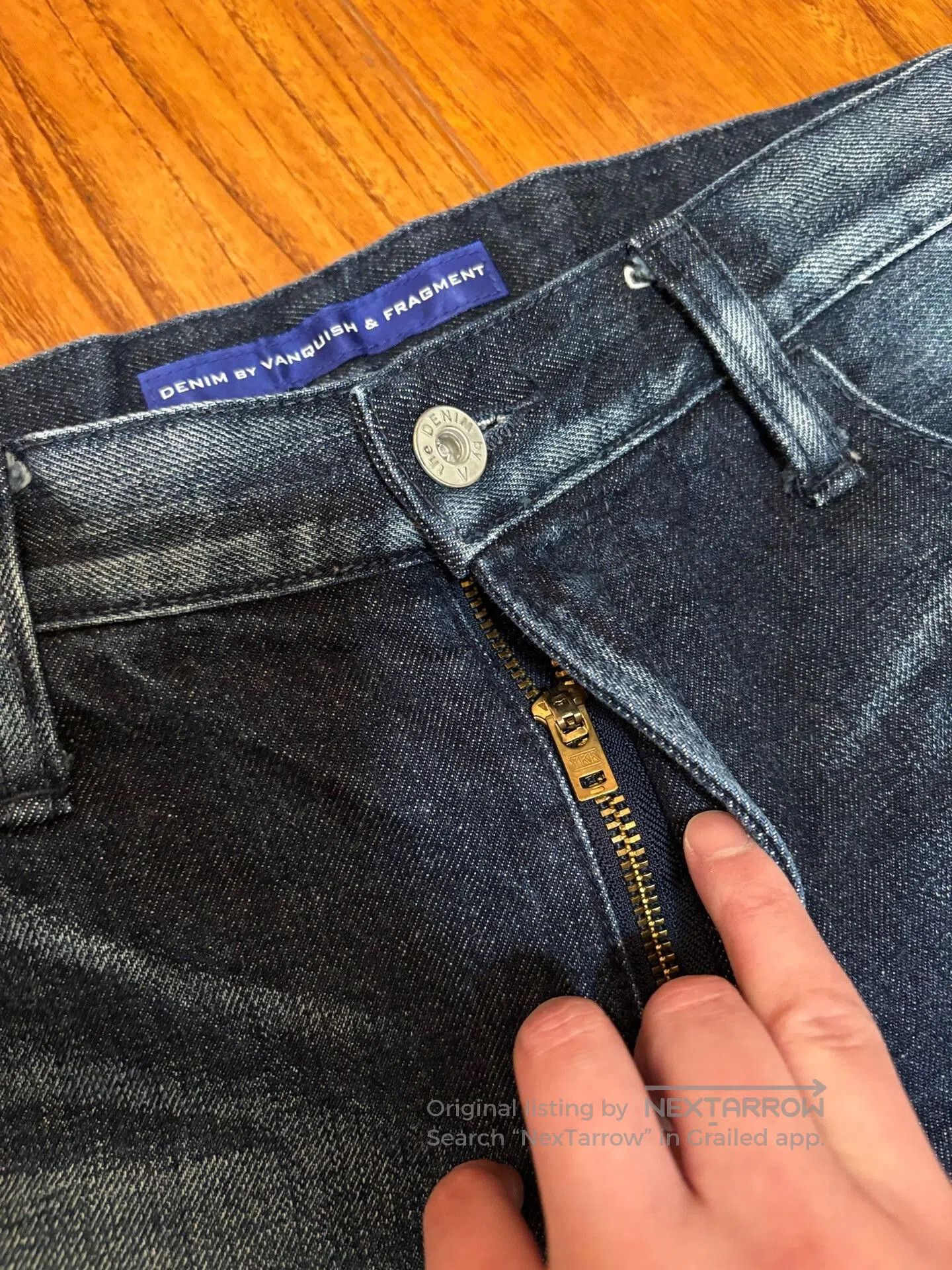 Fragment Design Vanquish & Fragment Cropped Denim Jeans. Size US 34 / EU 50 - 5 Thumbnail