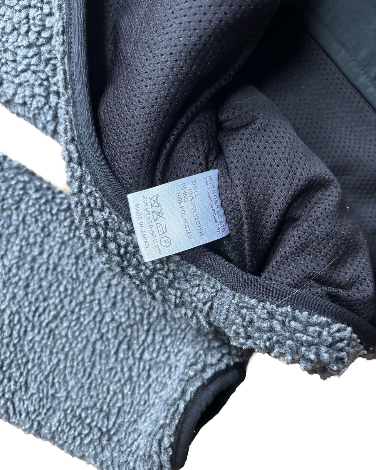 Needles Needles Sportswear Fleece Jacket Grey S Size US S / EU 44-46 / 1 - 4 Thumbnail