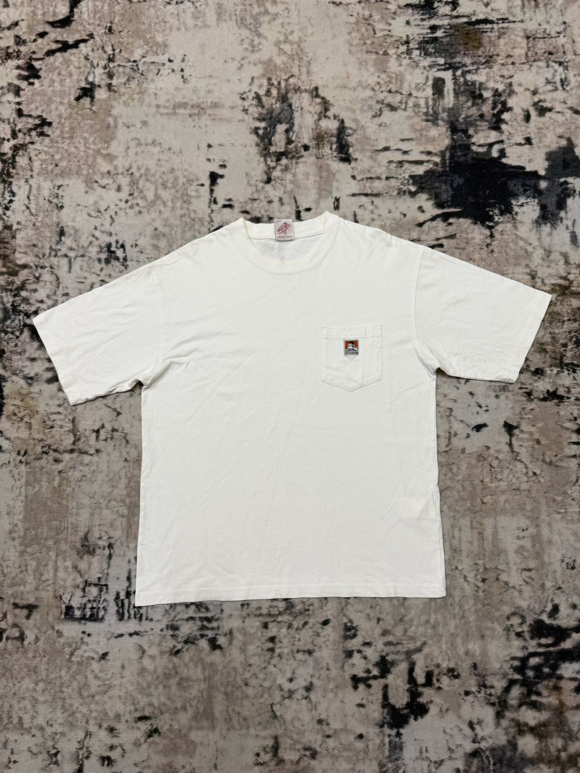 Ben Davis × Vintage Vintage Ben Davis Pocket Tshirt Size US L / EU 52-54 / 3 - 3 Thumbnail