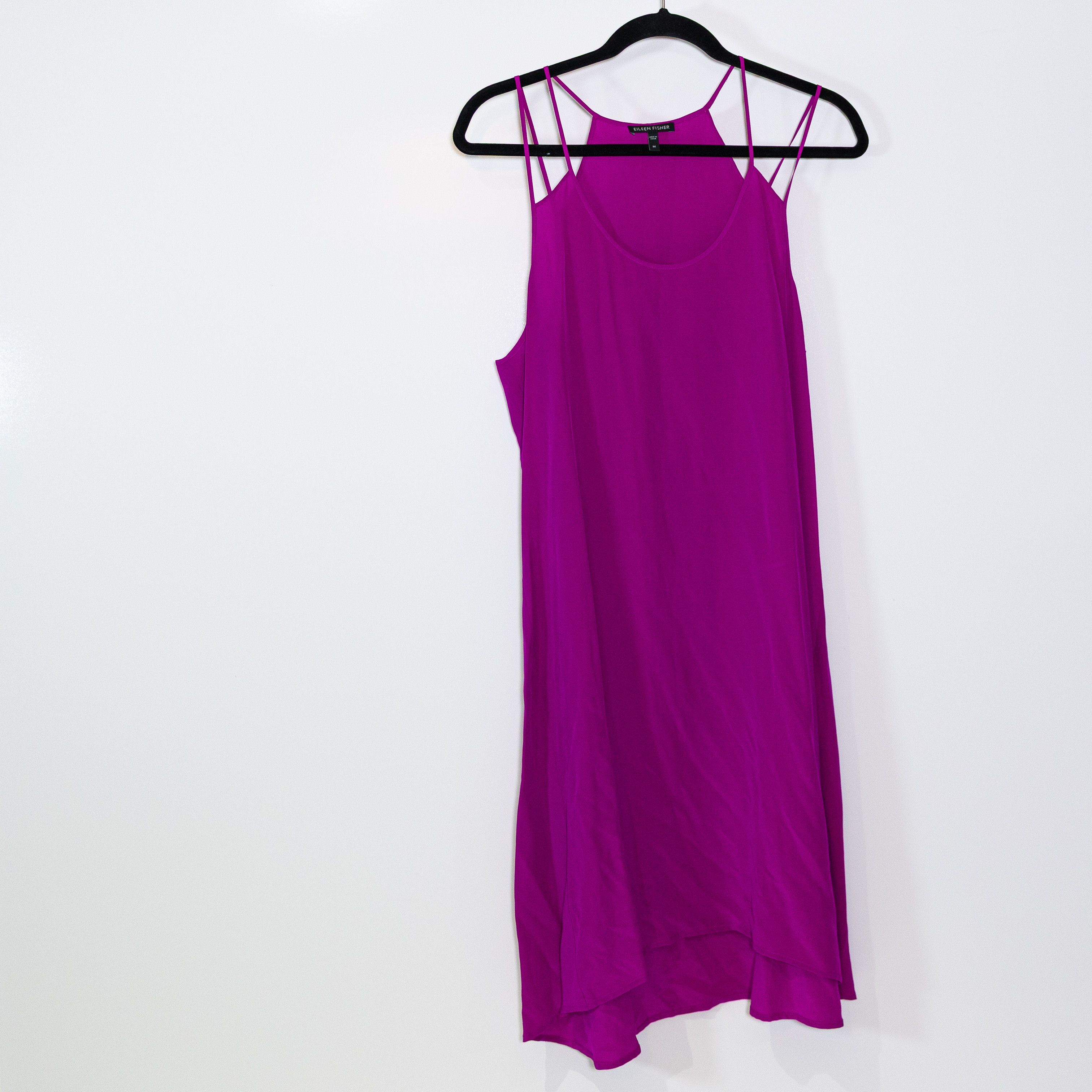 Eileen Fisher Eileen Fisher Silk Chiffon Racerback Sleeveless Size M / US 6-8 / IT 42-44 - 1 Thumbnail
