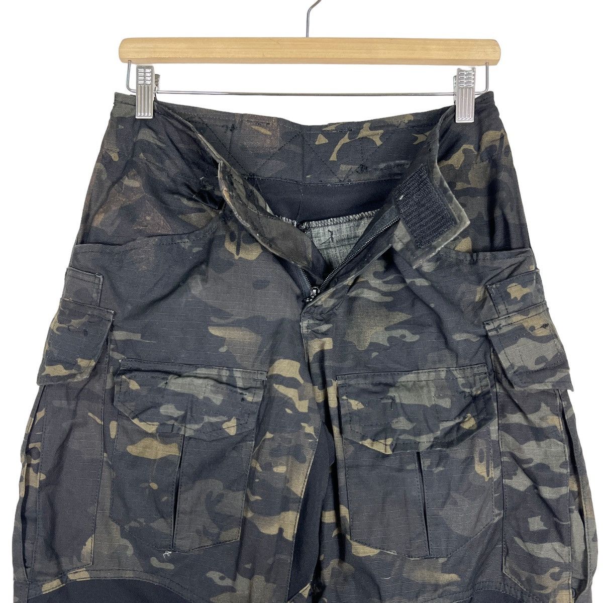 Japanese Brand 🔥 FLASH FORCE CAMO TECHNICAL CARGO PANTS Size US 28 / EU 44 - 11 Thumbnail