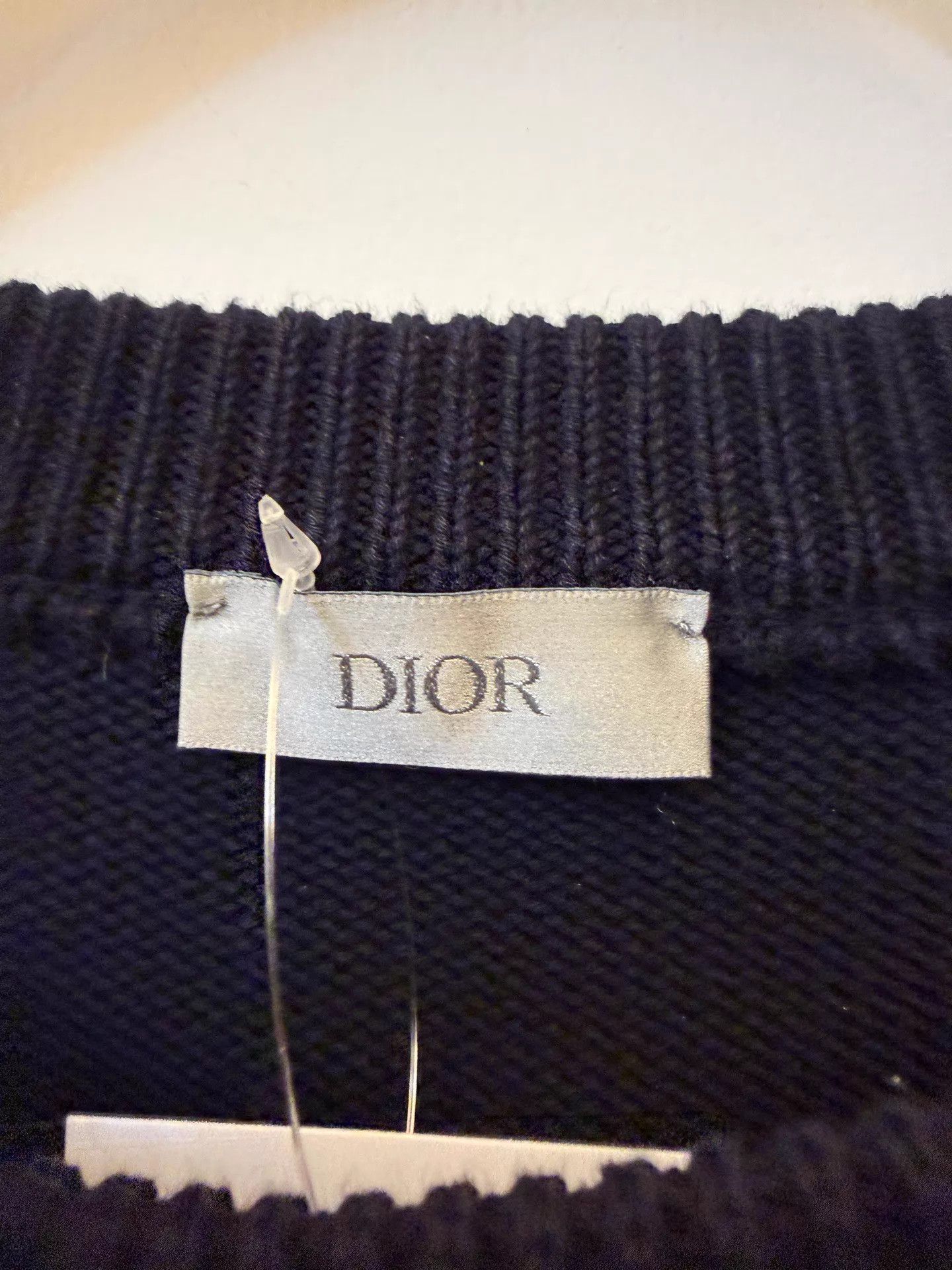 Dior DIOR Essentials Men's Side Letter Crew Sweater Size S Size US S / EU 44-46 / 1 - 3 Thumbnail