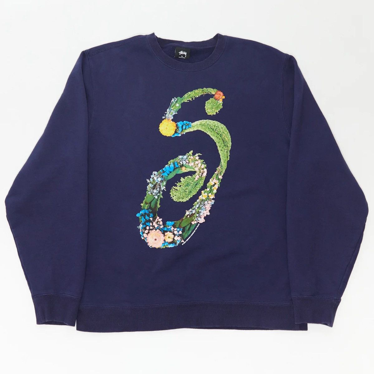 Stussy STUSSY FLORAL S CREWNECK Size US XL / EU 56 / 4 - 1 Thumbnail