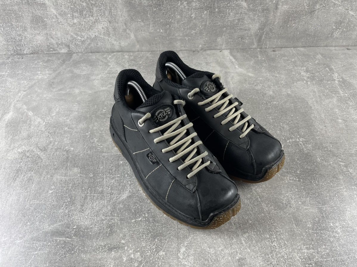 Other The Art Company A.R.T. Y2K Platform Black Leather Sneakers Size US 8 / IT 38 - 3 Thumbnail