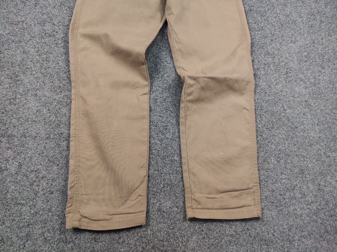 Carhartt Carhartt Wip bib overall w Canvas Beige Suit Vintage Style Size 32" / US 10 / IT 46 - 5 Thumbnail