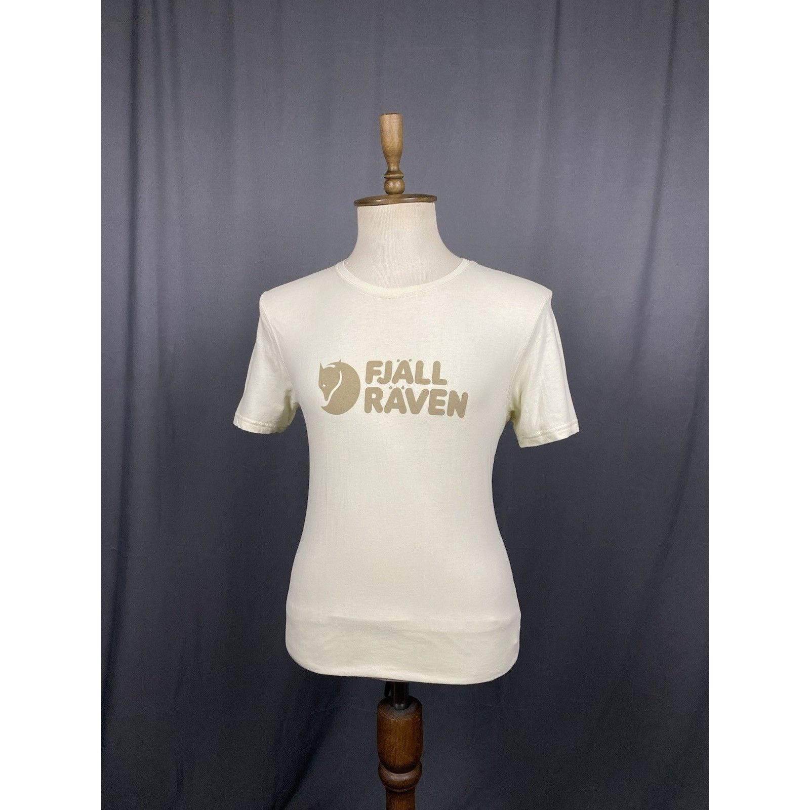 Fjallraven Fjallraven Big Logo Men's Beige T-Shirt Size M Size US M / EU 48-50 / 2 - 2 Thumbnail