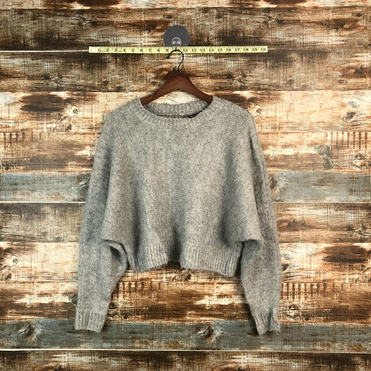 Homespun Knitwear DL Japanese Brand Gray Knitwear #C626 Size M / US 6-8 / IT 42-44 - 1 Thumbnail