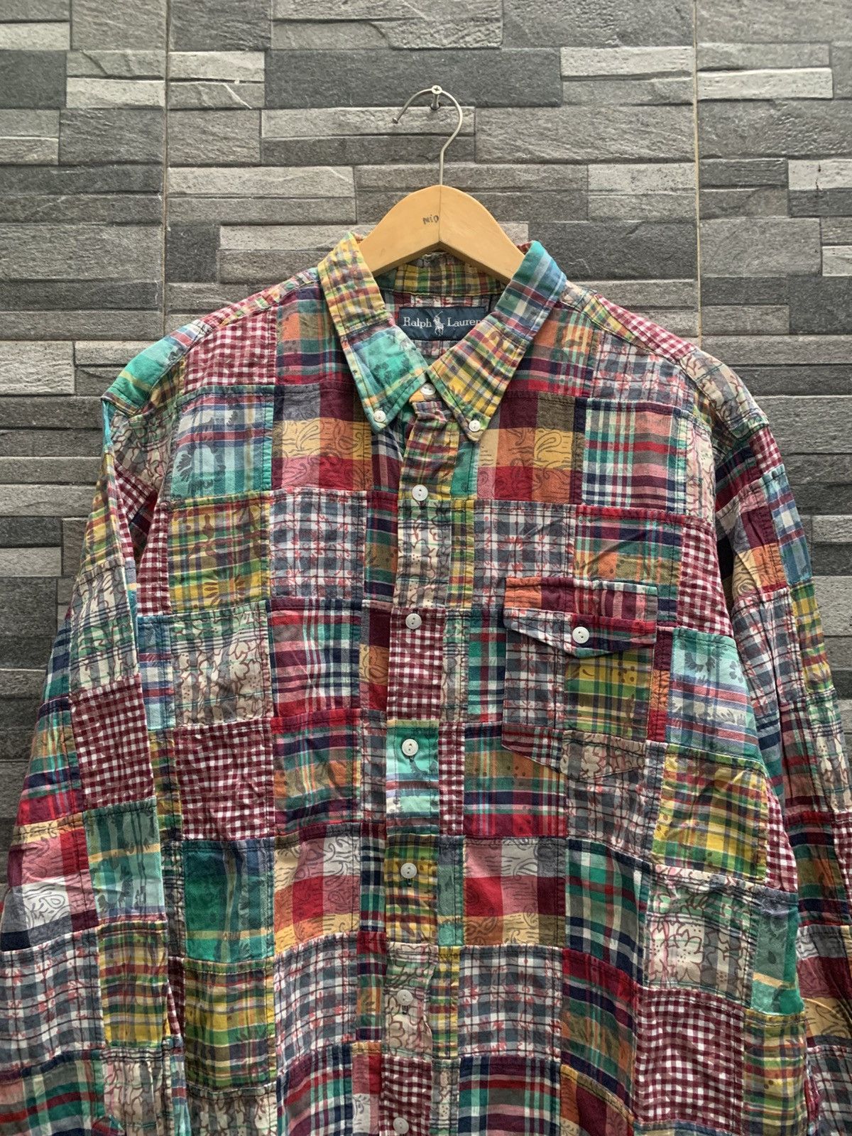 Polo Ralph Lauren POLO RALPH LAUREN PATCHWORK MADRAS Size US XL / EU 56 / 4 - 1 Thumbnail
