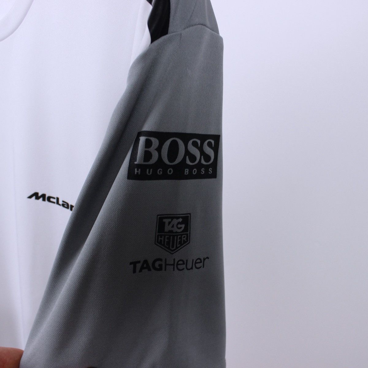 Hugo Boss × Mercedes-Benz Mclaren T-shirt Formula 1 Mercedes Benz Hugo Boss Jersey Size US XL / EU 56 / 4 - 5 Thumbnail