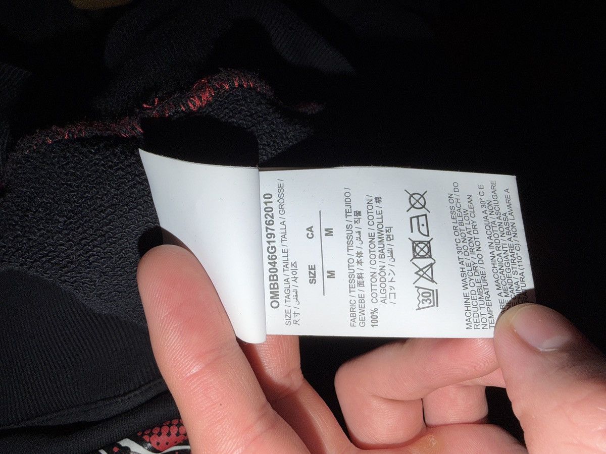 Off-White × Undercover Off white undercover reversible skeleton hoodie Size US M / EU 48-50 / 2 - 6 Thumbnail