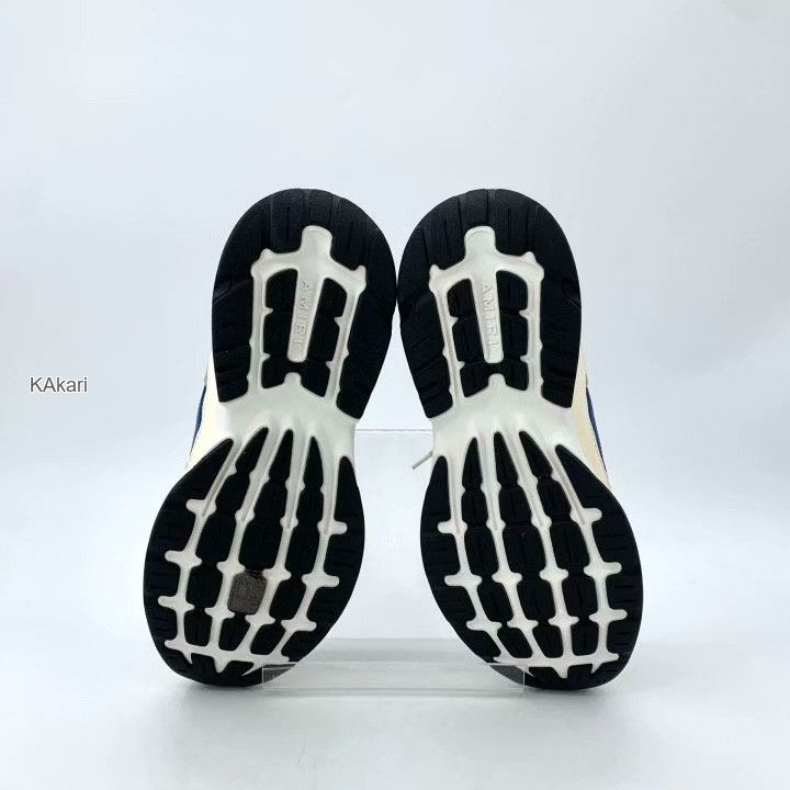 Amiri Amiri Color-Block Round-Toe Platform Sneakers Size US 7 / EU 40 - 6 Thumbnail
