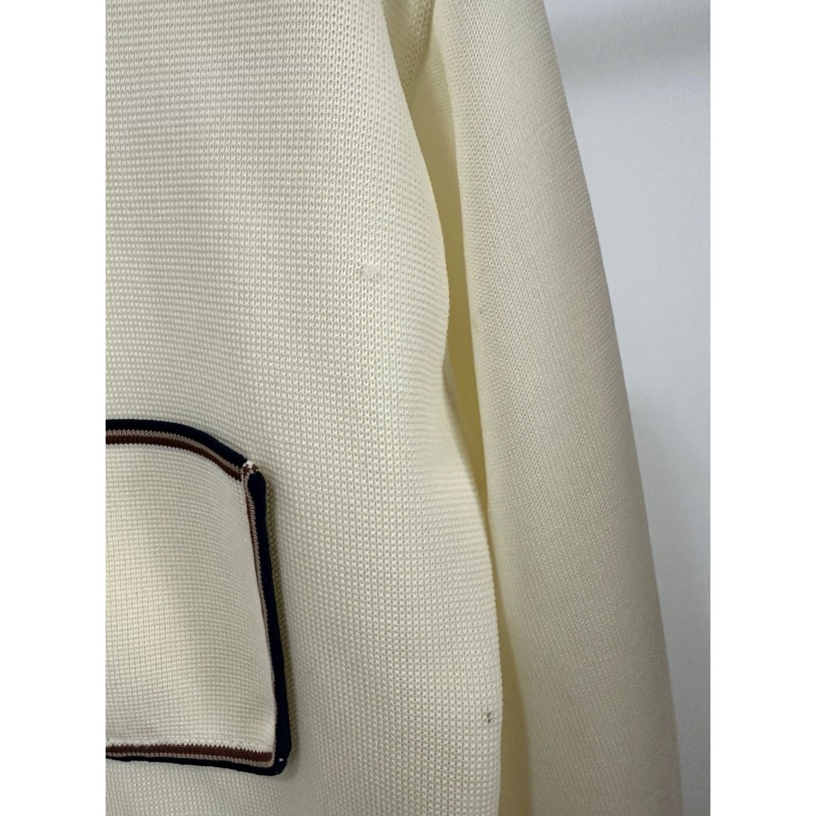 Sears VTG 70s Sears Rockabilly Button Long Sleeve Shirt L Cream Mens Kansas City Kings Road Hawaiian Cabana Theme 70s Vintage Button-Up Shirt L Mens Size US L / EU 52-54 / 3 - 4 Thumbnail