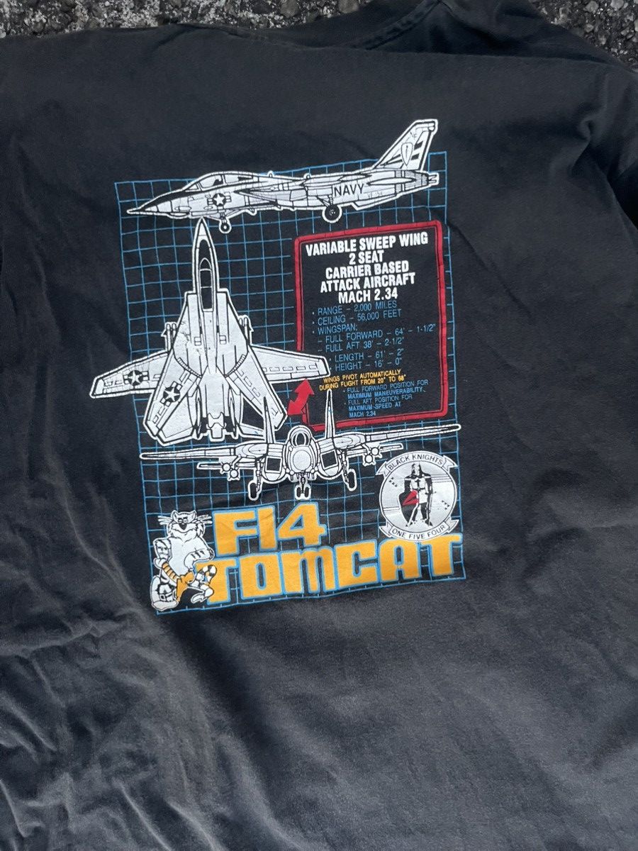 Other RARE VINTAGE F14 TOMCAT FIGHTER JET Size US L / EU 52-54 / 3 - 3 Thumbnail