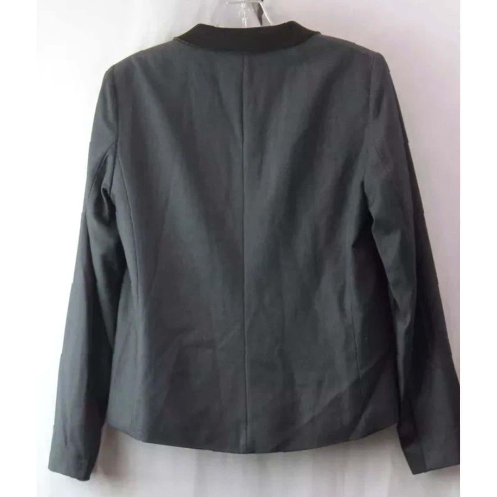 Vintage Tahari Blazer Women's Charcoal Granite Melange Carina Suit Size 6 Gray NWT NEWDress? Size M / US 6-8 / IT 42-44 - 2 Thumbnail