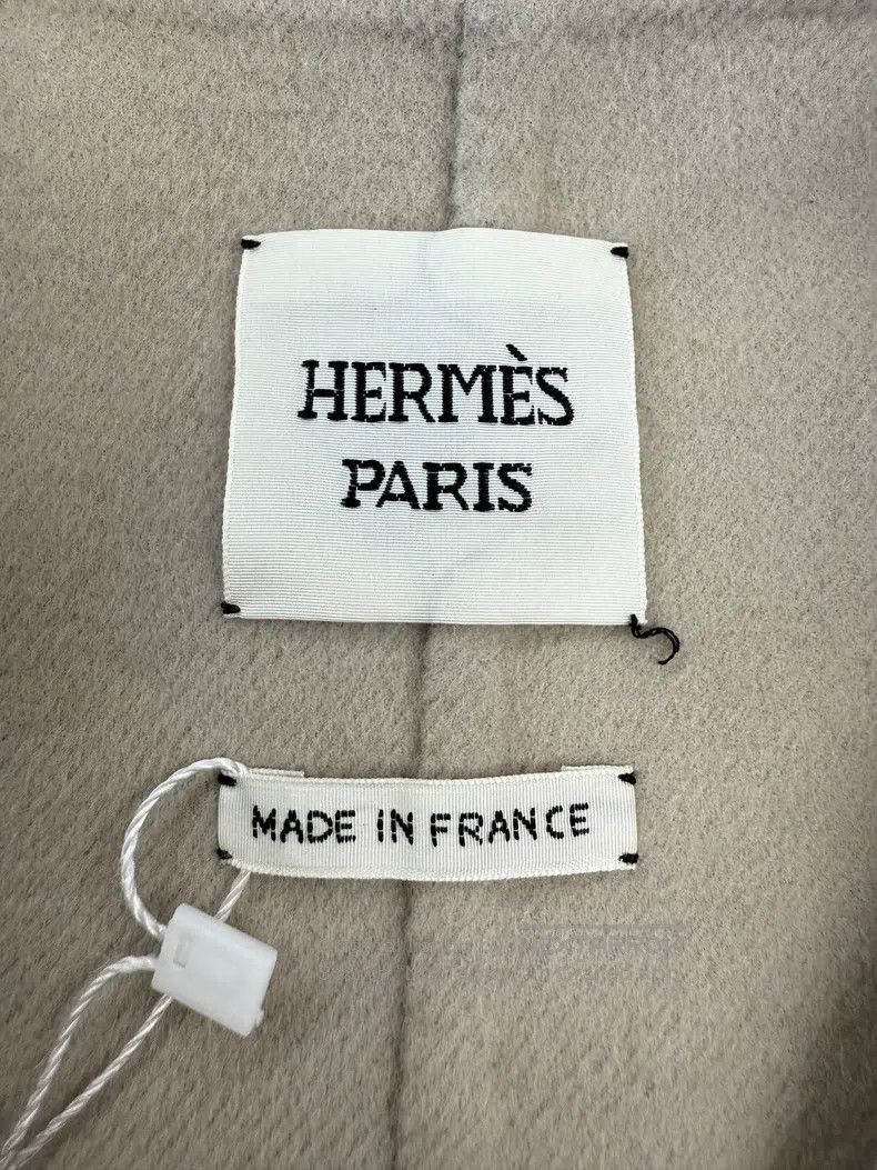 Hermes Hermes Short Cashmere Coat Size XXS / US 00 / IT 34 - 3 Thumbnail