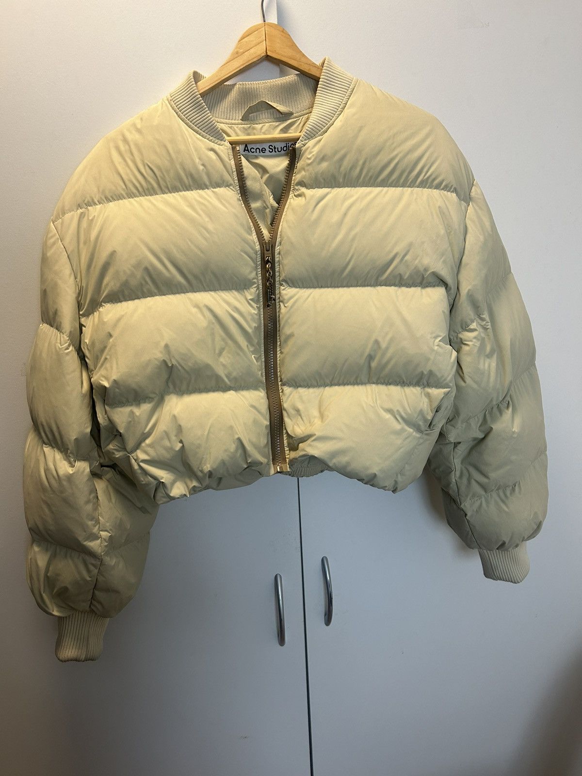 Acne Studios acne studio cropped quilted down puffer jacket Size XS / US 0-2 / IT 36-38 - 1 Thumbnail