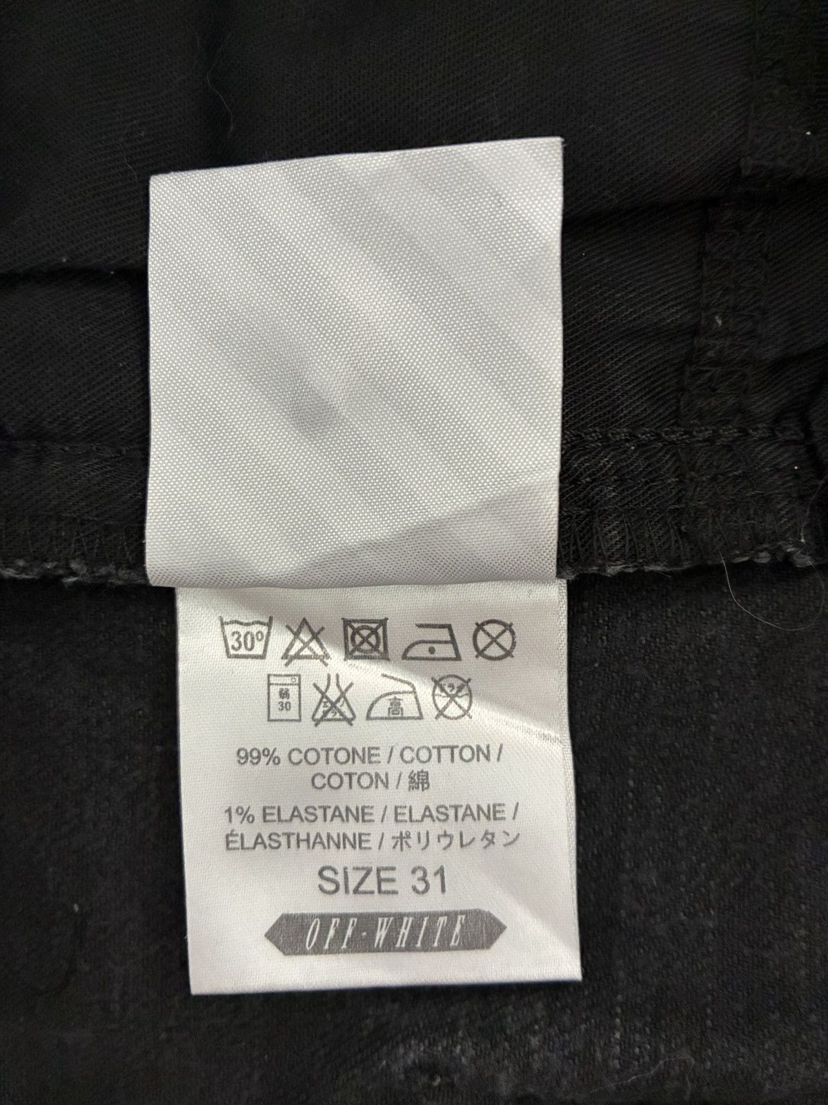 Off-White Off-White Skinny Jeans Size US 31 - 8 Thumbnail