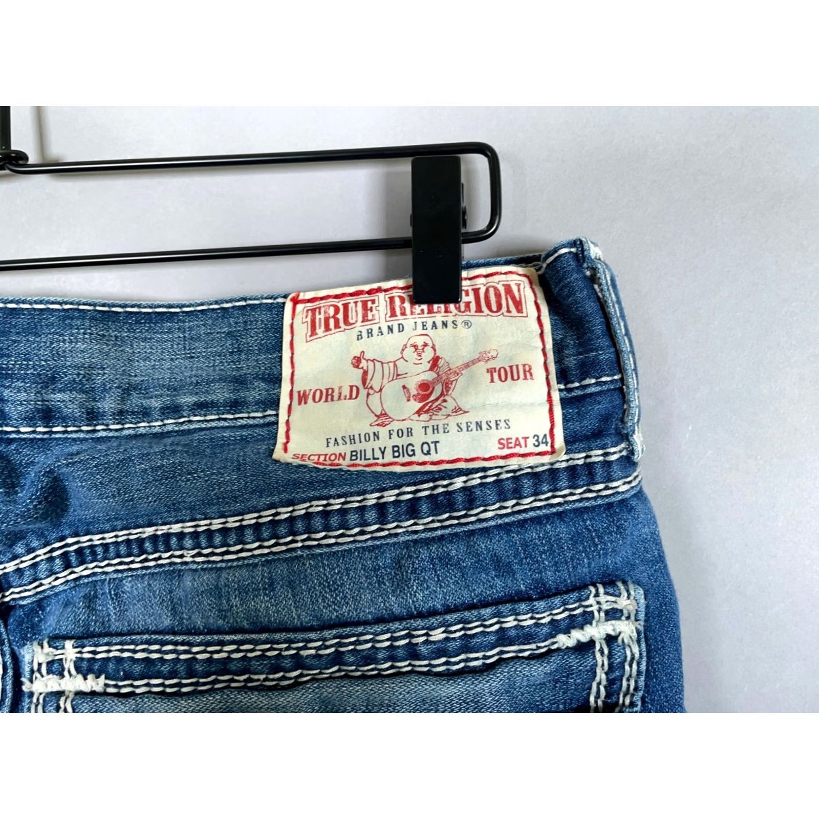 True Religion VINTAGE True Religion Jeans Bootcut Men's 33 x 27 5-Pocket Denim Blue Please laboriously adjust for searchability Size US 33 - 4 Thumbnail