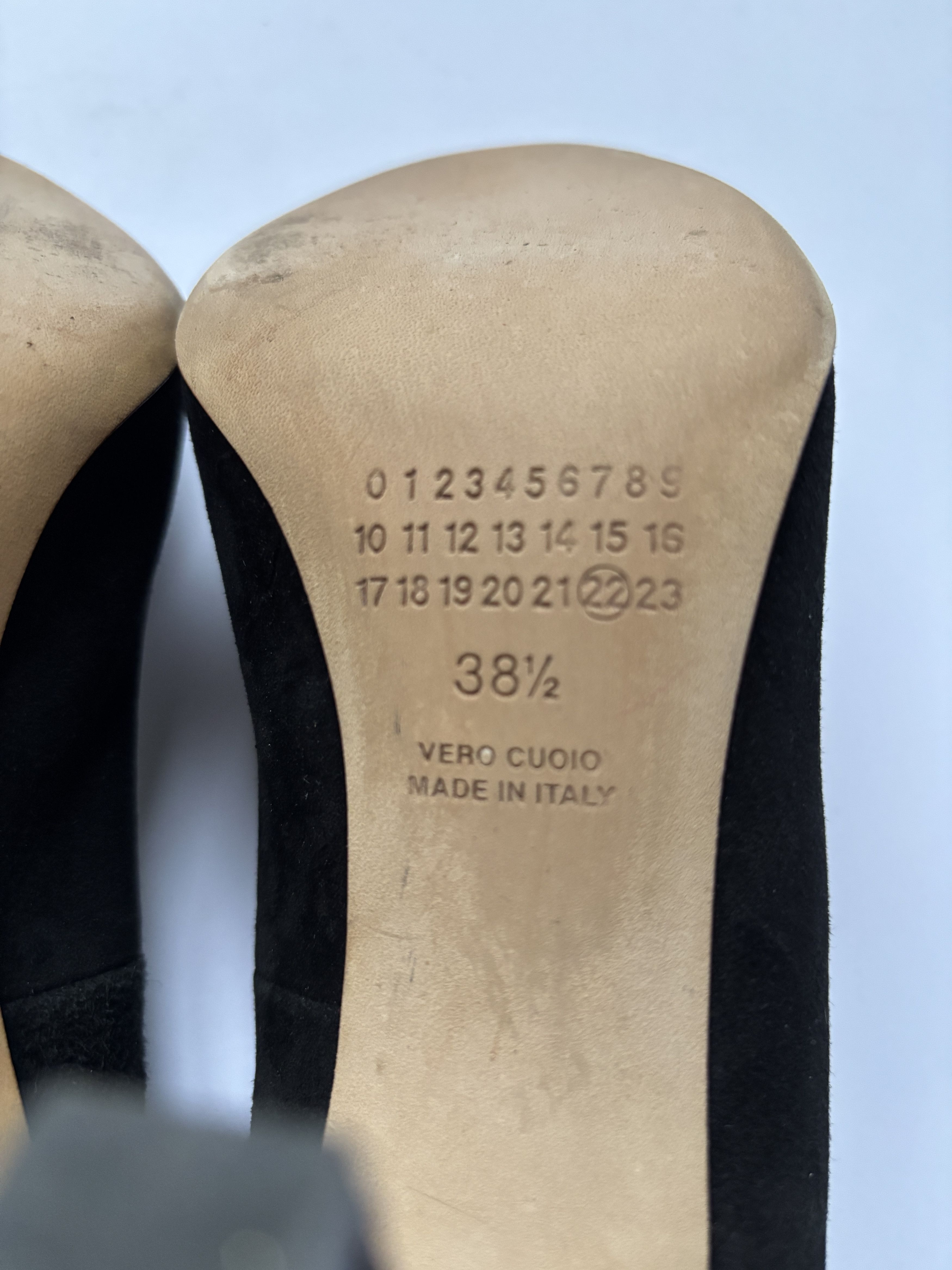 Maison Margiela ⚡️QUICK SALE⚡️Maison Margiela Replica Black Heeled Pumps Size US 8.5 / IT 38.5 - 10 Thumbnail