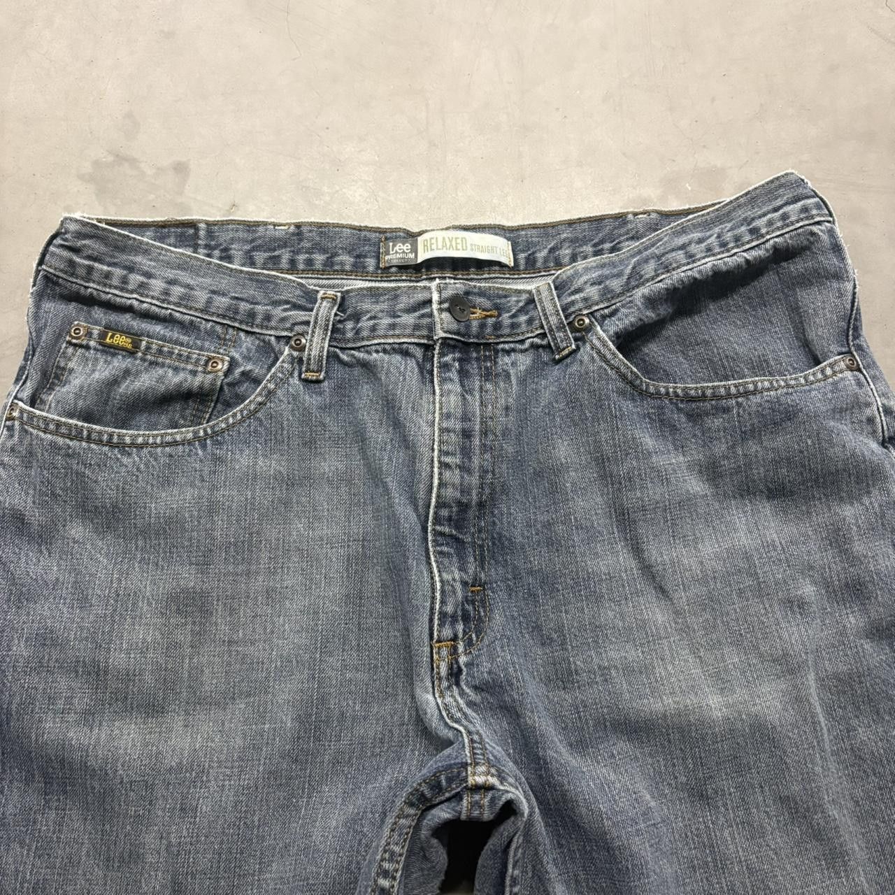 Vintage Crazy Vintage Y2K/2000s Baggy Skater Style Dark Blue Wash Streetwear Grunge Denim Jeans! Size US 36 / EU 52 - 4 Thumbnail