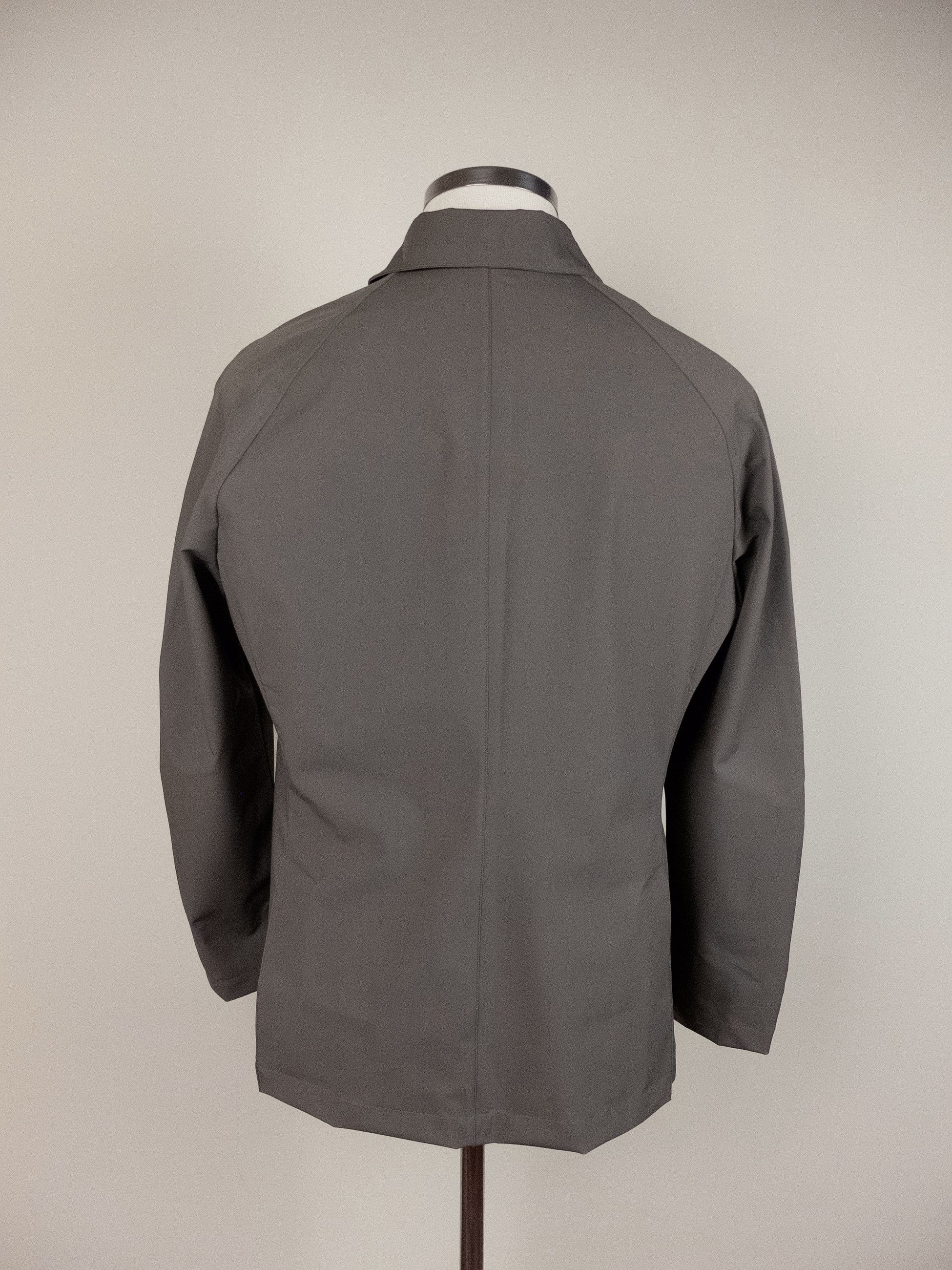 MONTECORE Italy khaki green nylon coat jacket Large