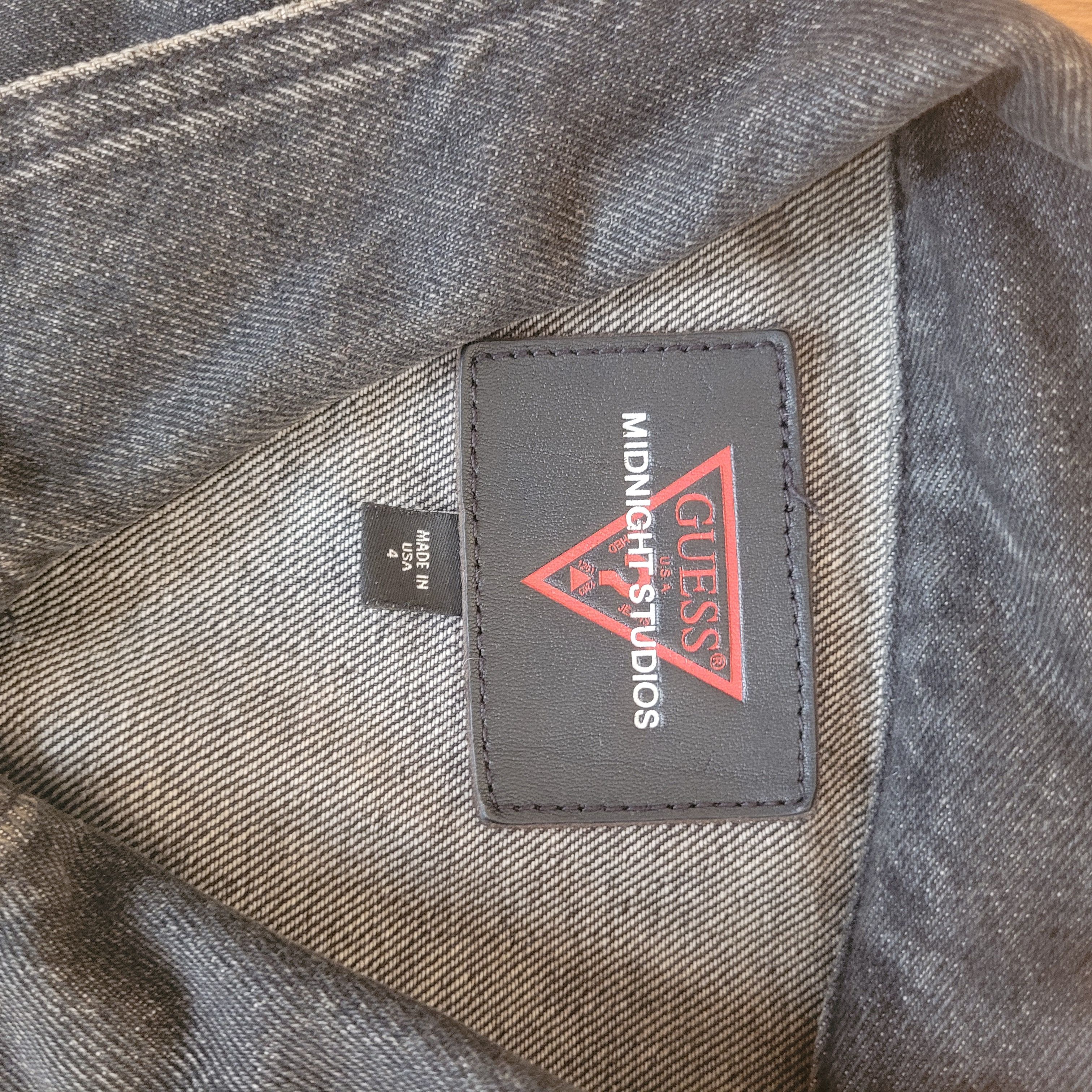Alice Hollywood × Guess × Midnight Studios Midnight/Guess Tactical Denim Jacket Size US XL / EU 56 / 4 - 4 Thumbnail
