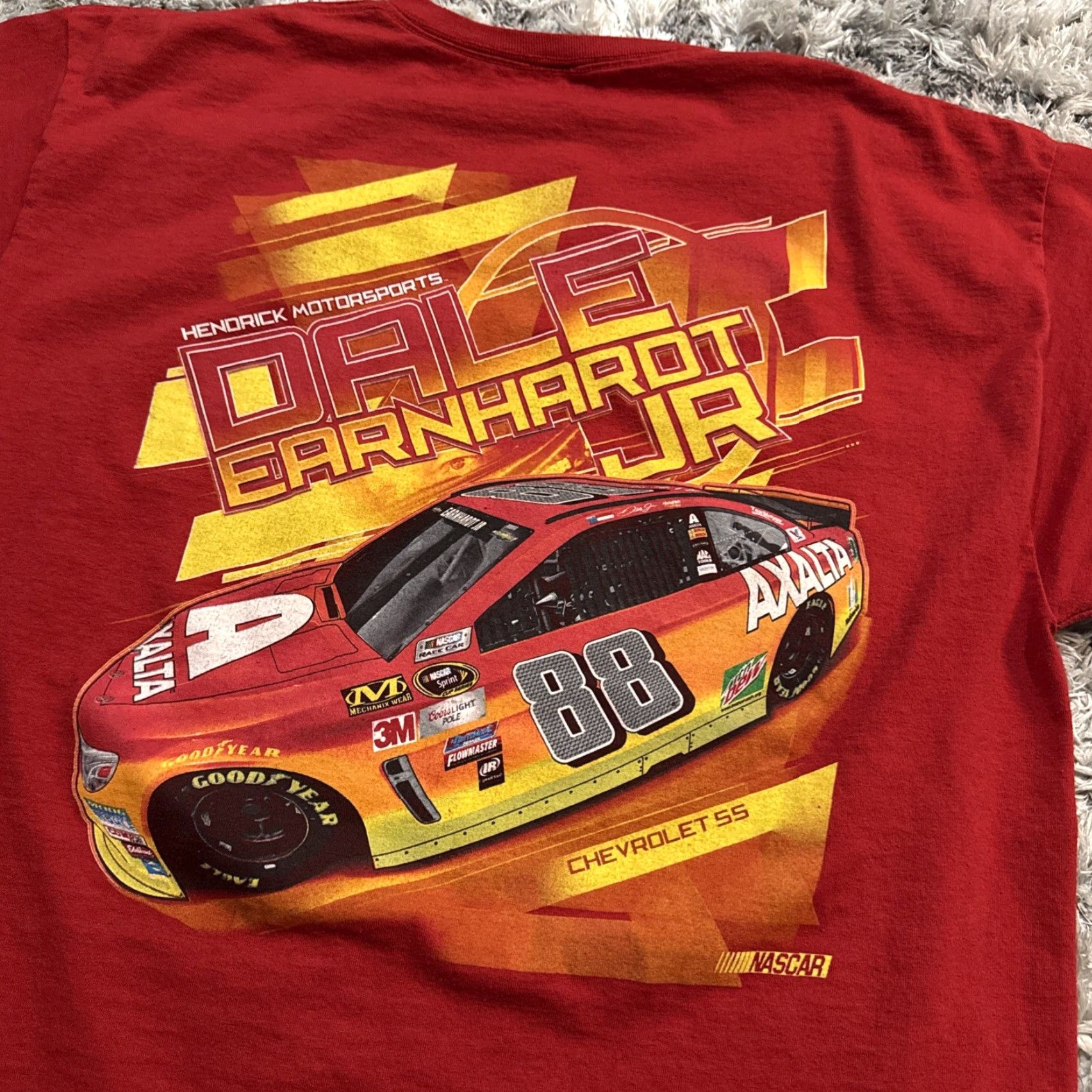 Vintage VINTAGE Dale Earnhardt Jr. T-Shirt XL Men Red Axalta Chassis 2 Spot 00’s, Pre-owned Good, Regular Size XL Mens Shirt Size US XL / EU 56 / 4 - 2 Thumbnail