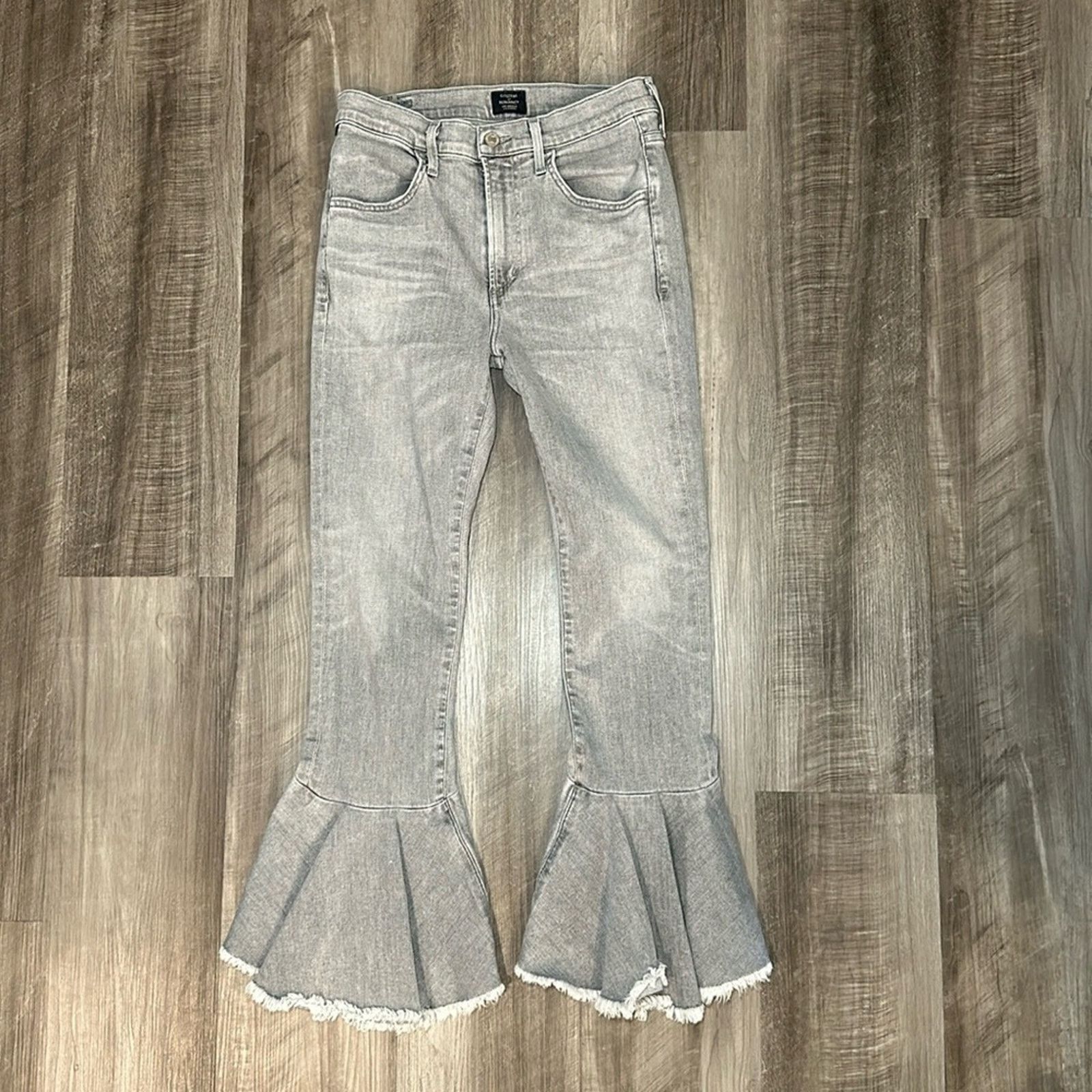 Citizens Of Humanity Citizens of Humanity Drew Flounce High Rise Flare Jeans - 27 Size 27" / US 4 / IT 40 - 1 Thumbnail