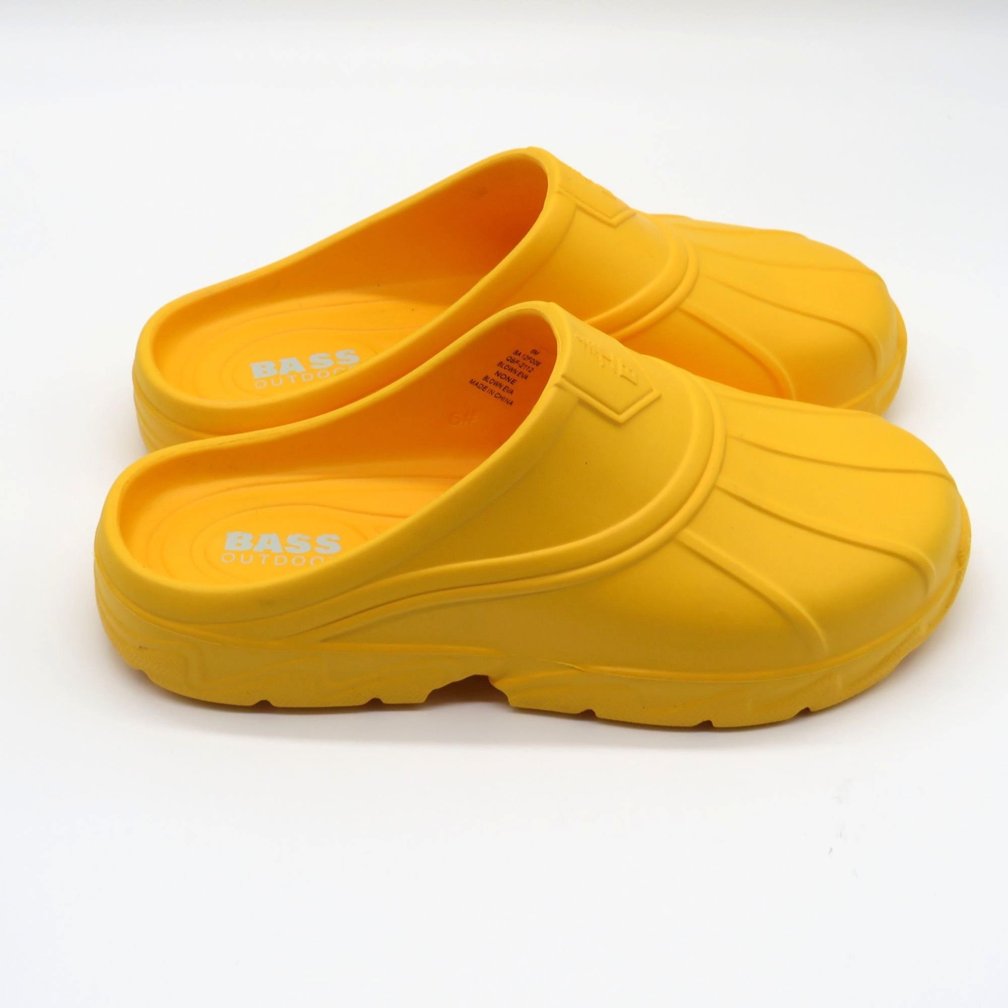 Other Bass Outdoor Men's 5 Women's 6 Old Gold Slide Rubber Shoes Size US 5 / EU 37 - 4 Thumbnail
