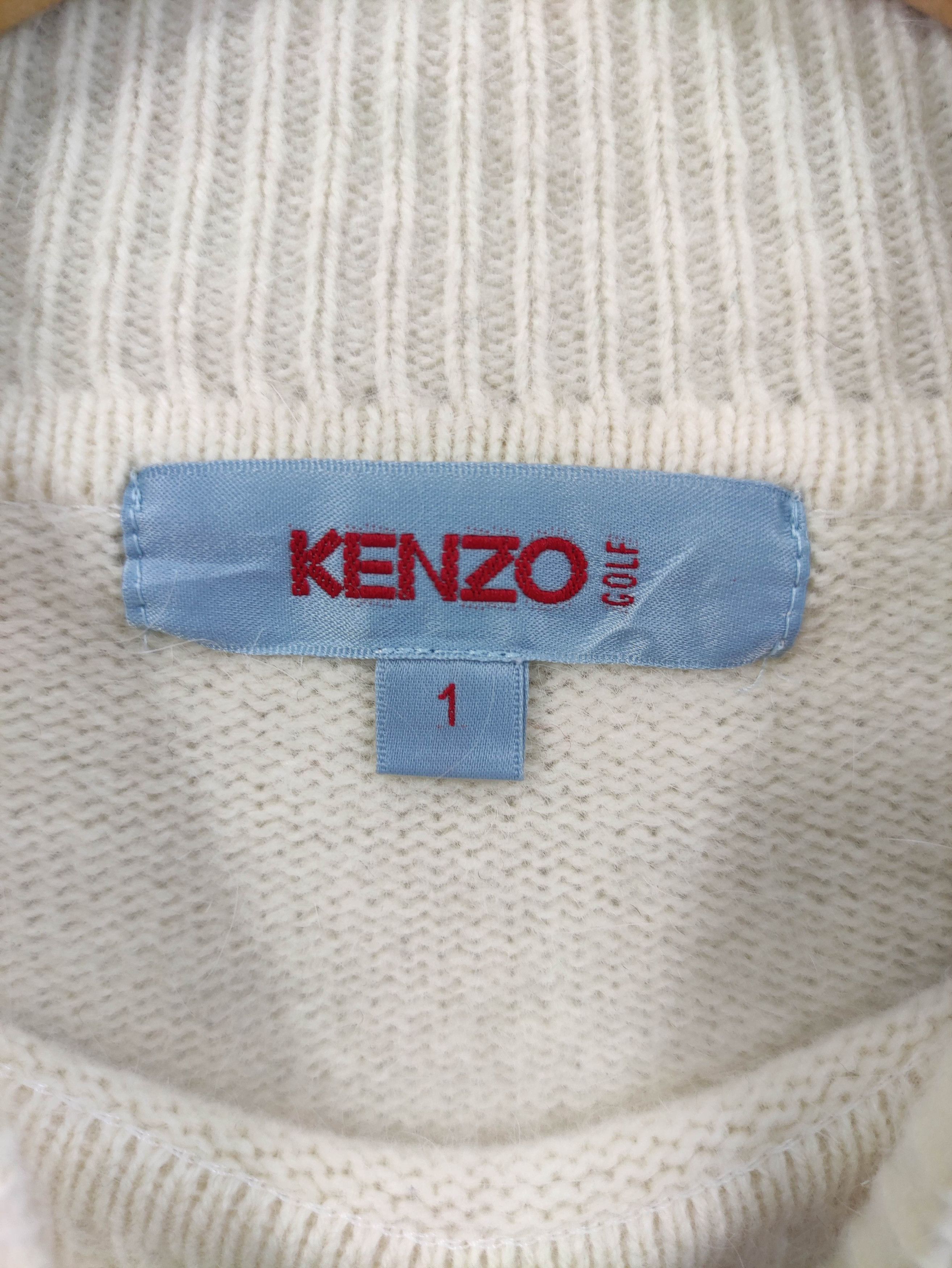 Kenzo Vintage Kenzo Wool Knit Sweater Jumper Size XS / US 0-2 / IT 36-38 - 3 Thumbnail