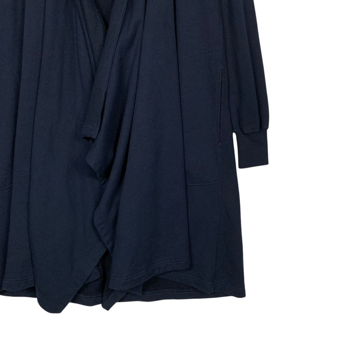 Zucca Zucca Buttonless Hooded Overcoat Size M / US 6-8 / IT 42-44 - 5 Thumbnail