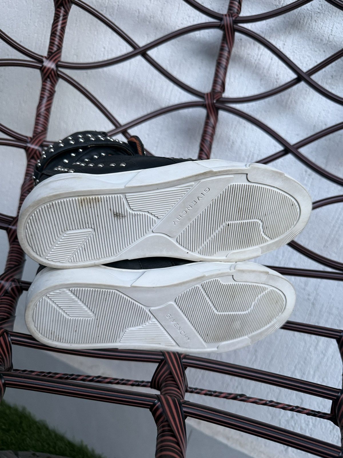 Givenchy 🎸studded tyson by Riccardo tisci Size US 5 / EU 37 - 16 Thumbnail
