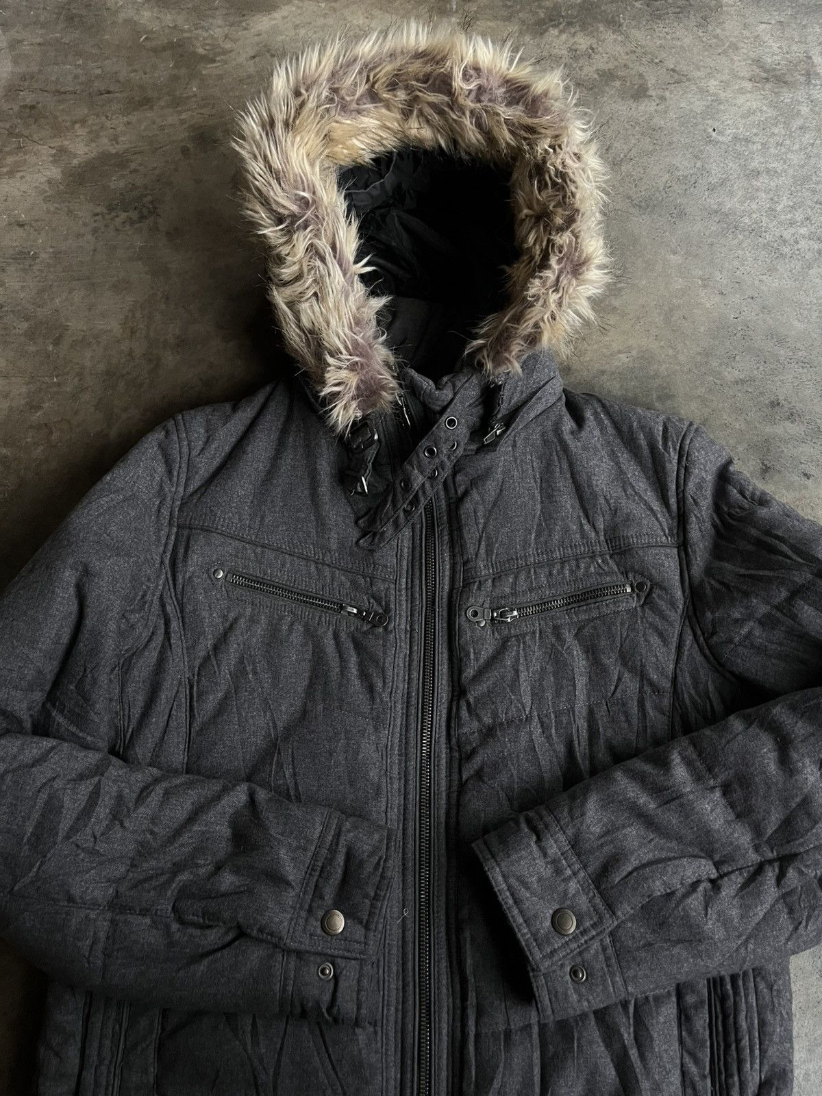14th Addiction JAPANESE LOUIS CHAVLON FUR SEDITIONARIES VKEI PUNK BONDAGE Size US M / EU 48-50 / 2 - 3 Thumbnail